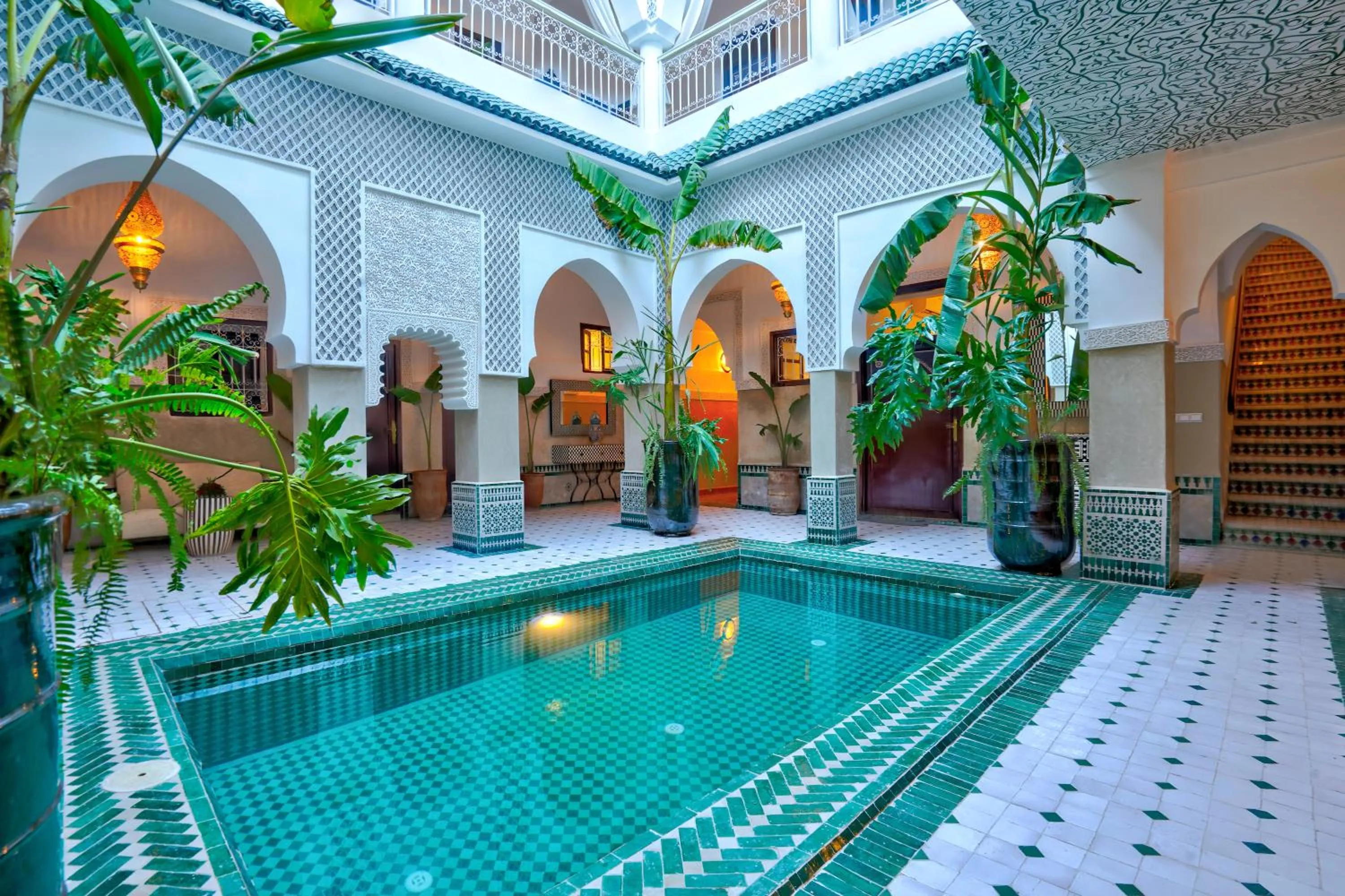 Pool view in BÔ Riad Boutique Hotel & Spa