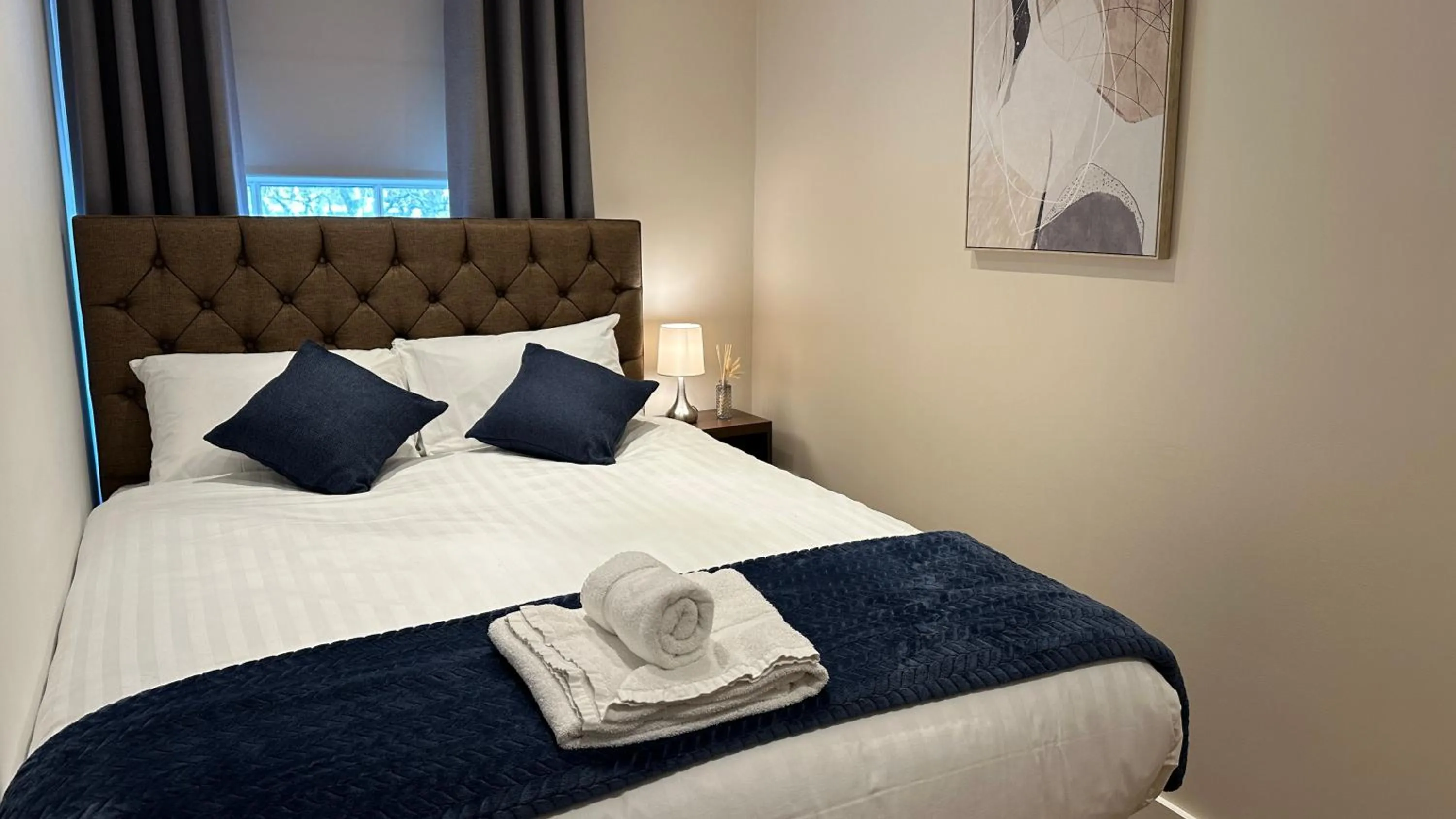 Bedroom, Bed in Putera Puteri Residence