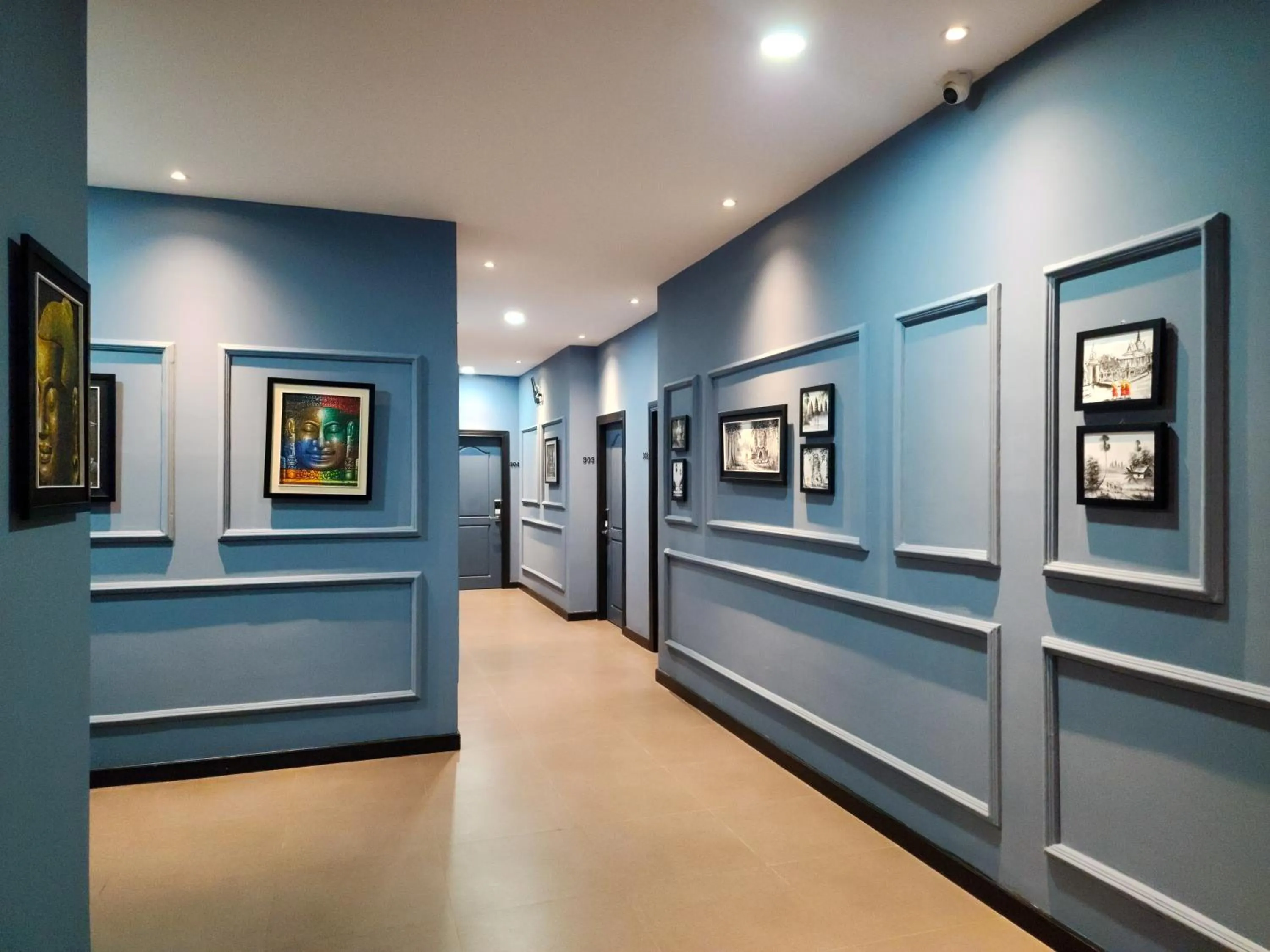 Decorative detail in BKK Concept Hotel