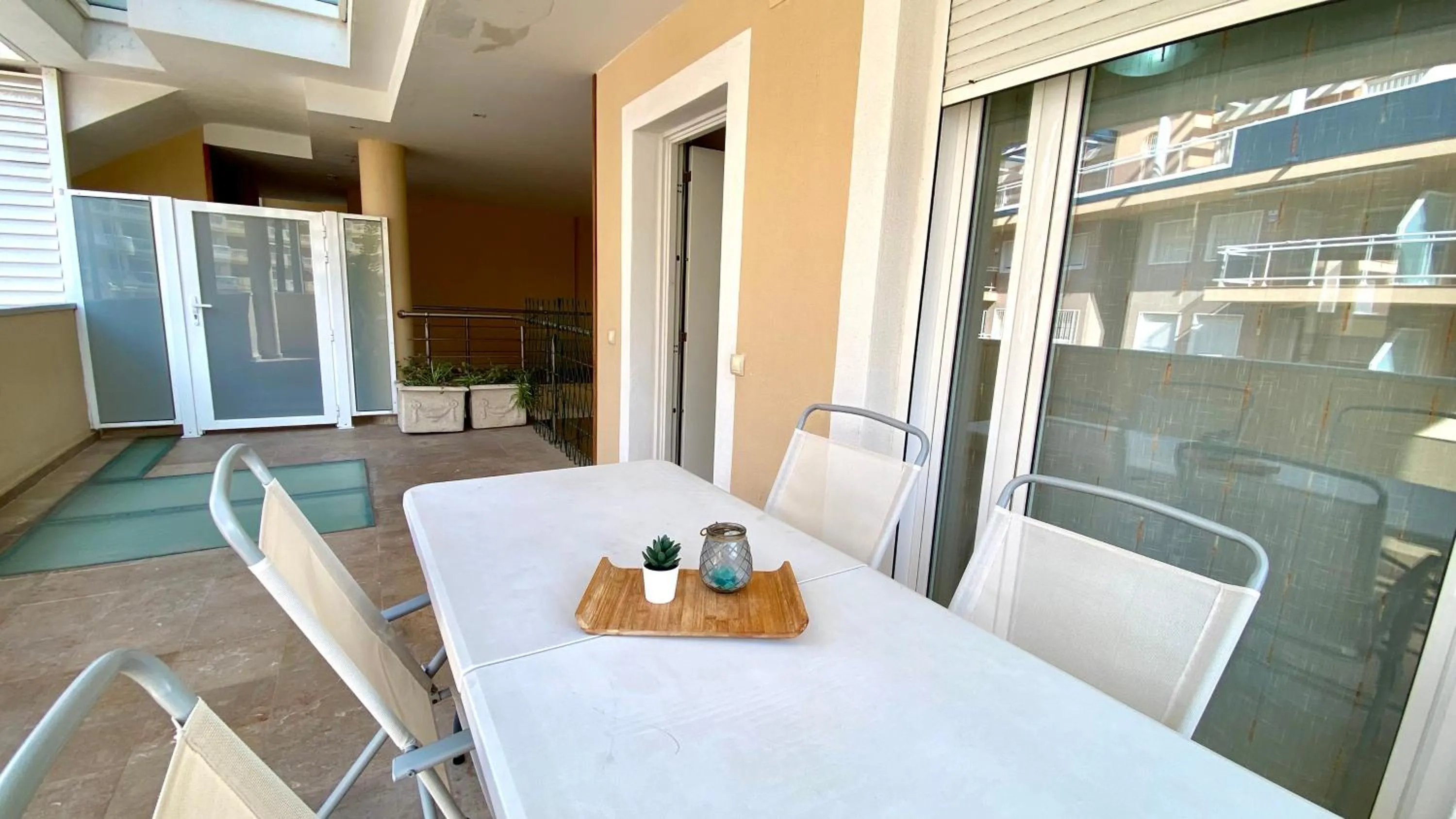 Balcony/Terrace in Apartamentos Carlton VyB