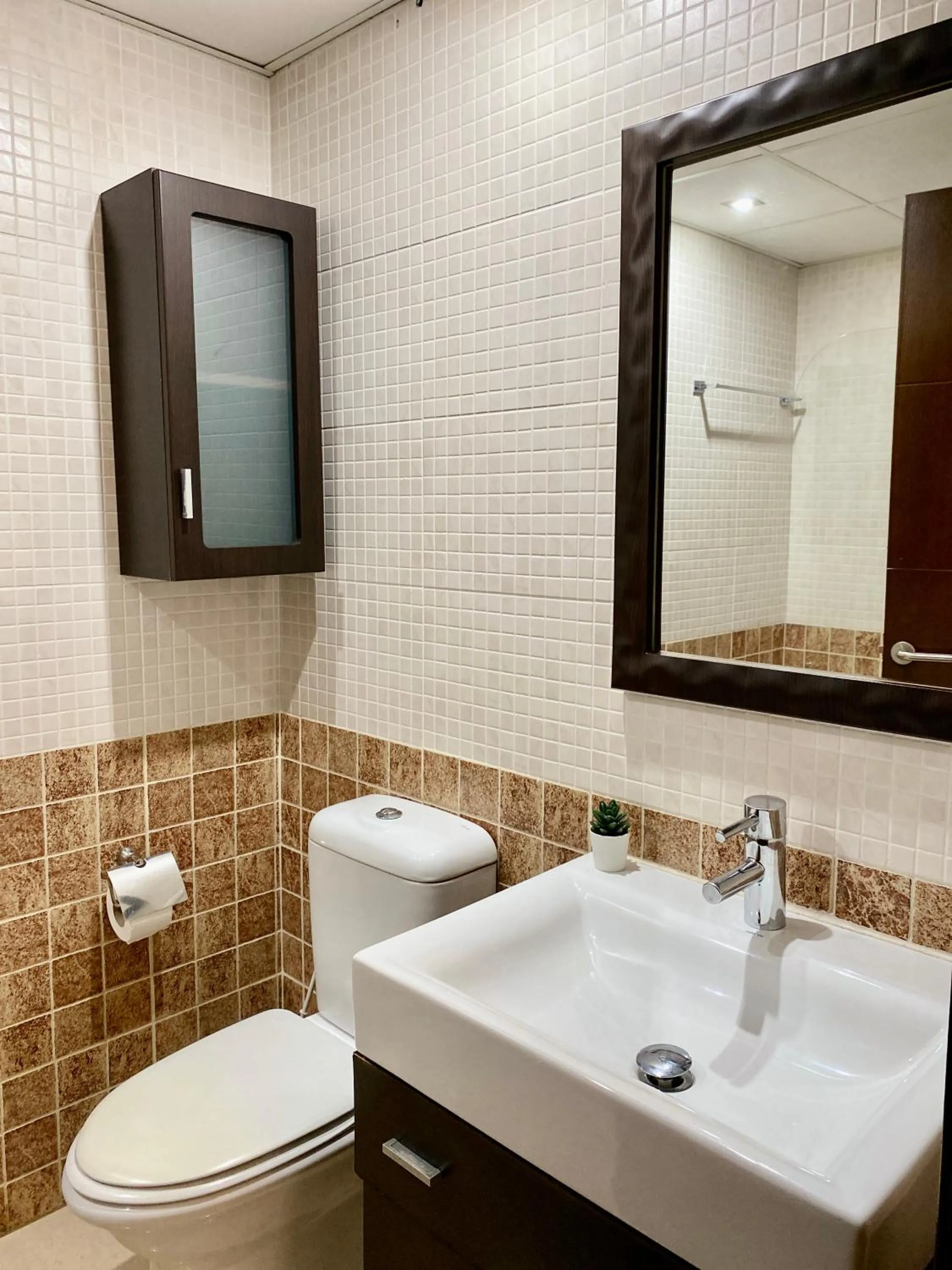 Bathroom in Apartamentos Carlton VyB