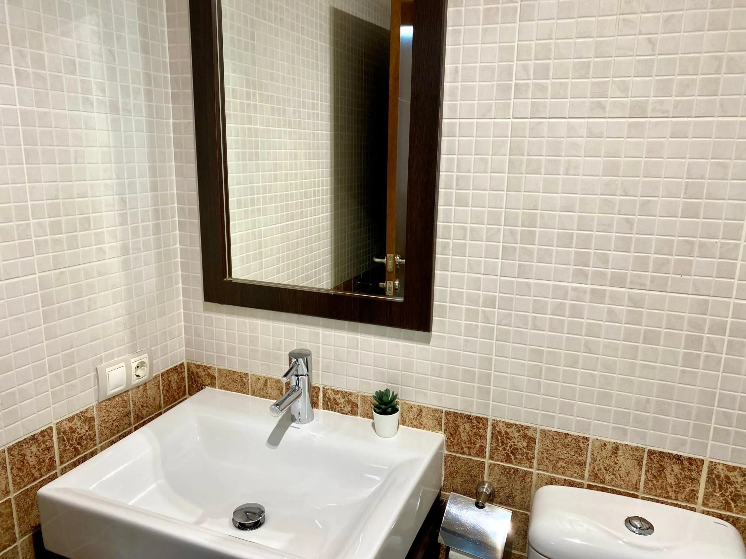 Bathroom in Apartamentos Carlton VyB