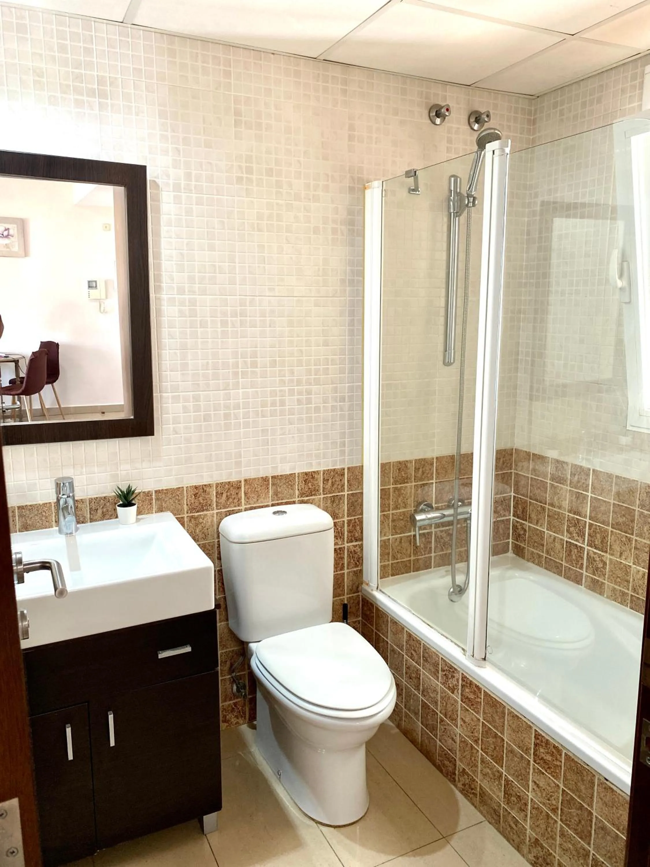 Bathroom in Apartamentos Carlton VyB