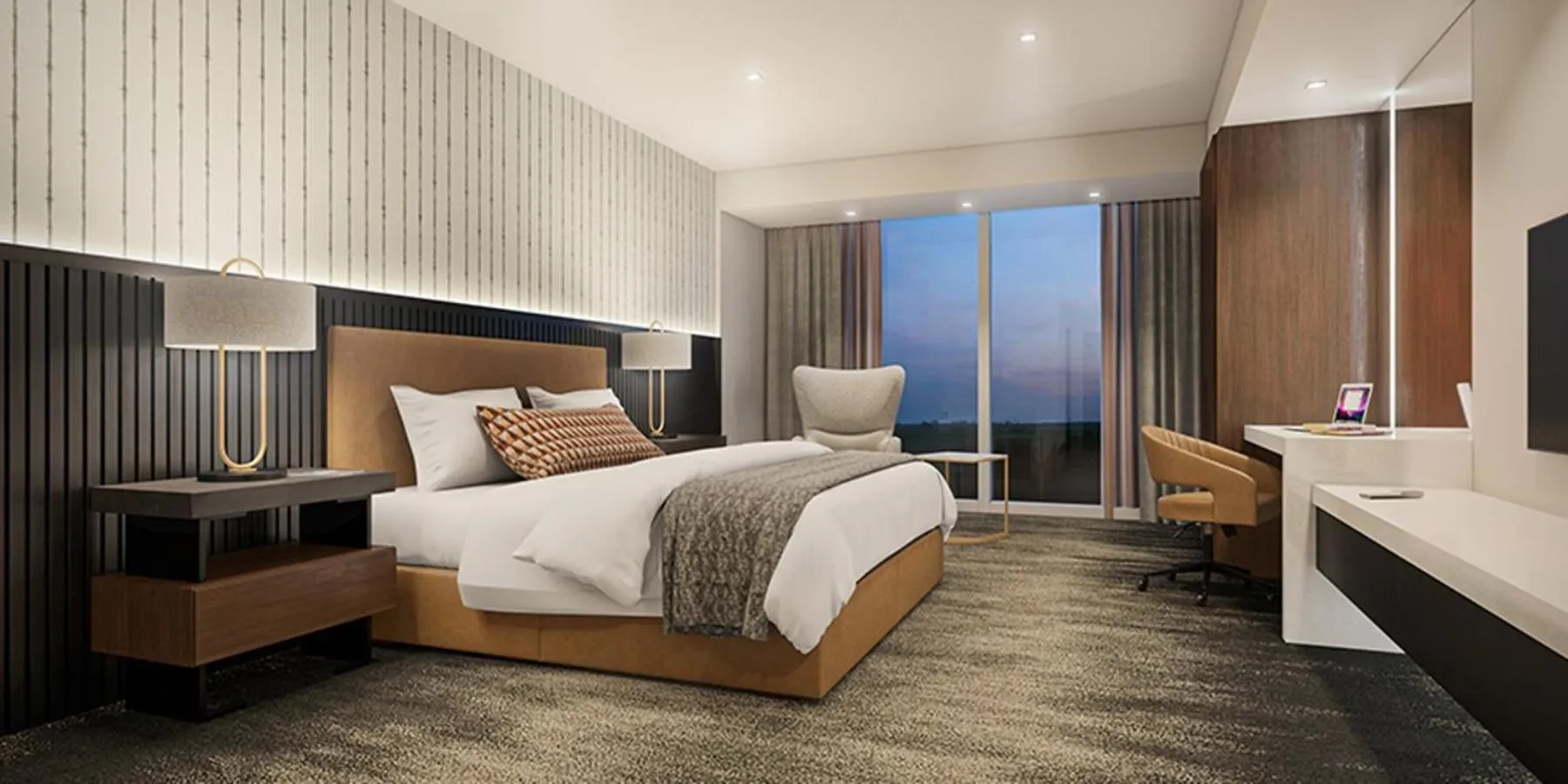 Bed in Terre Haute Casino Resort