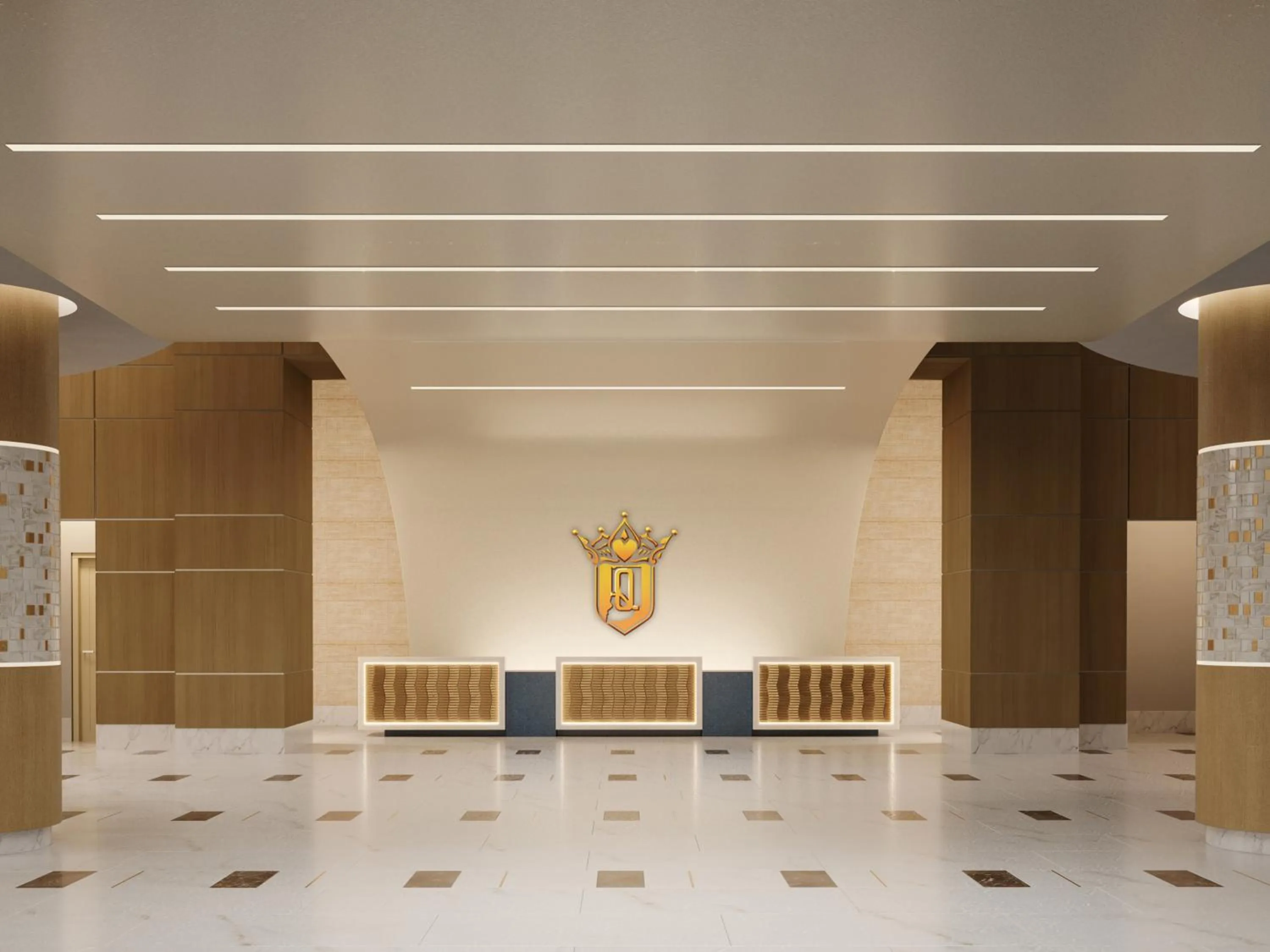 Lobby or reception in Terre Haute Casino Resort