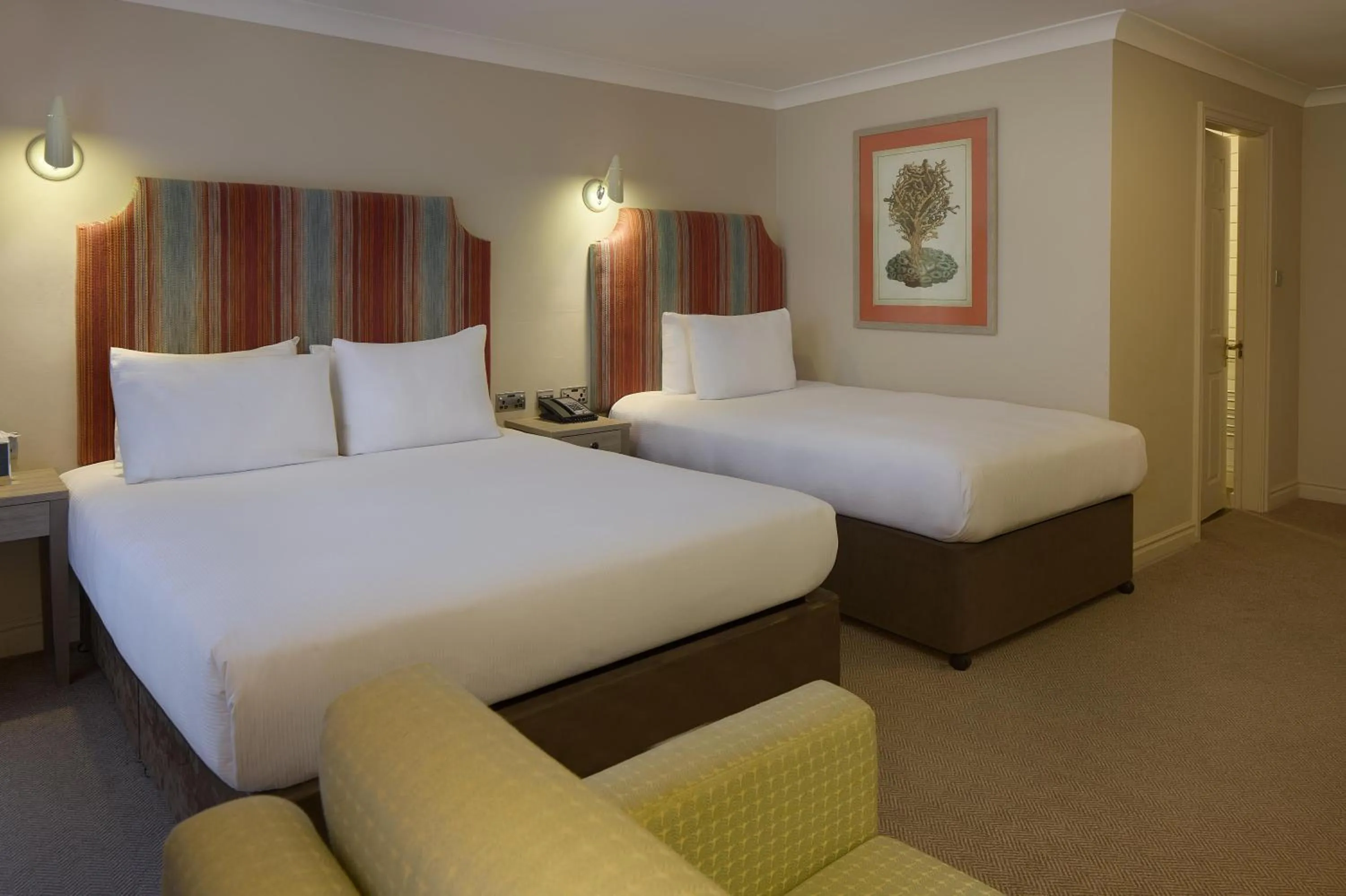 Bed in DoubleTree by Hilton York