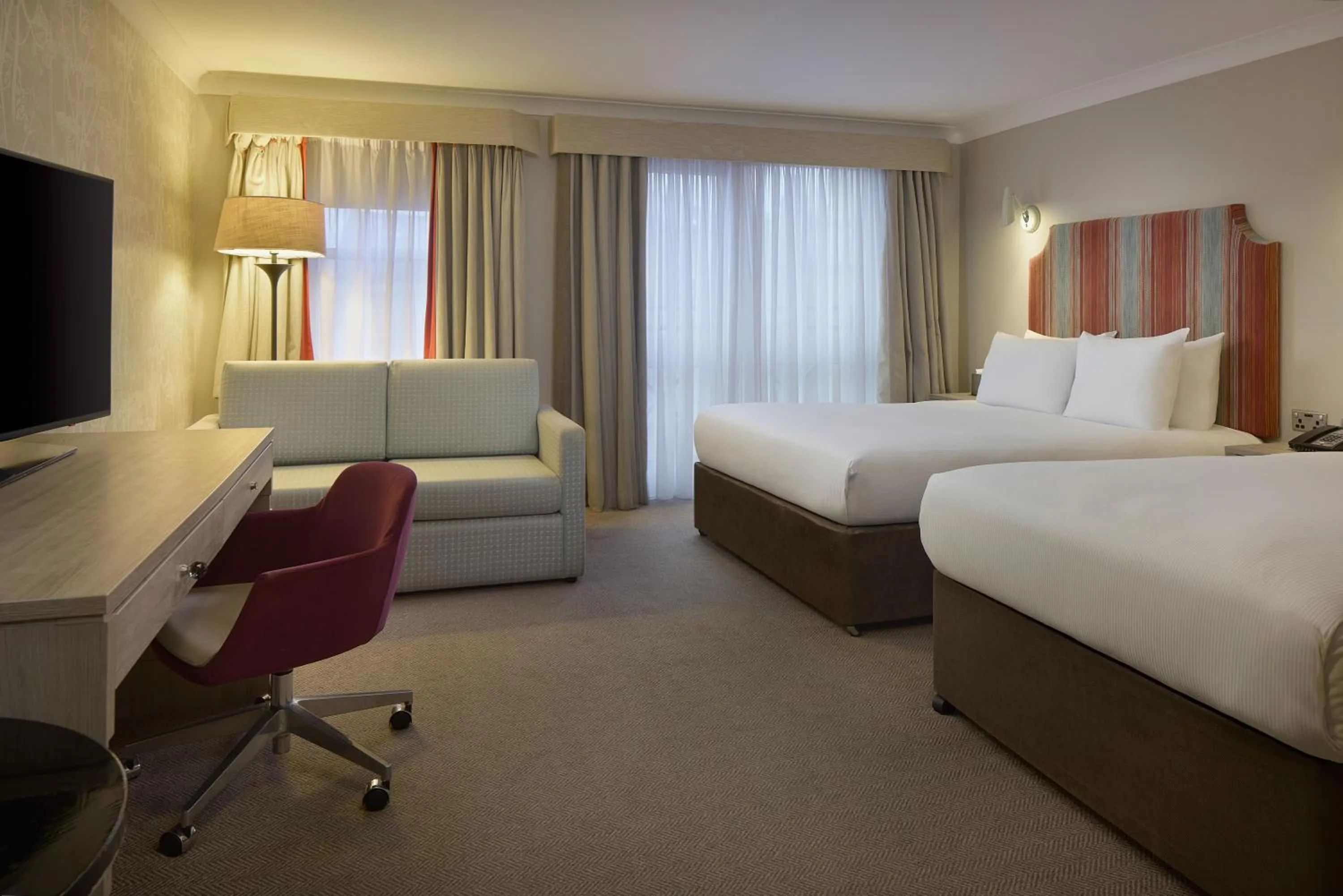 Bed in DoubleTree by Hilton York