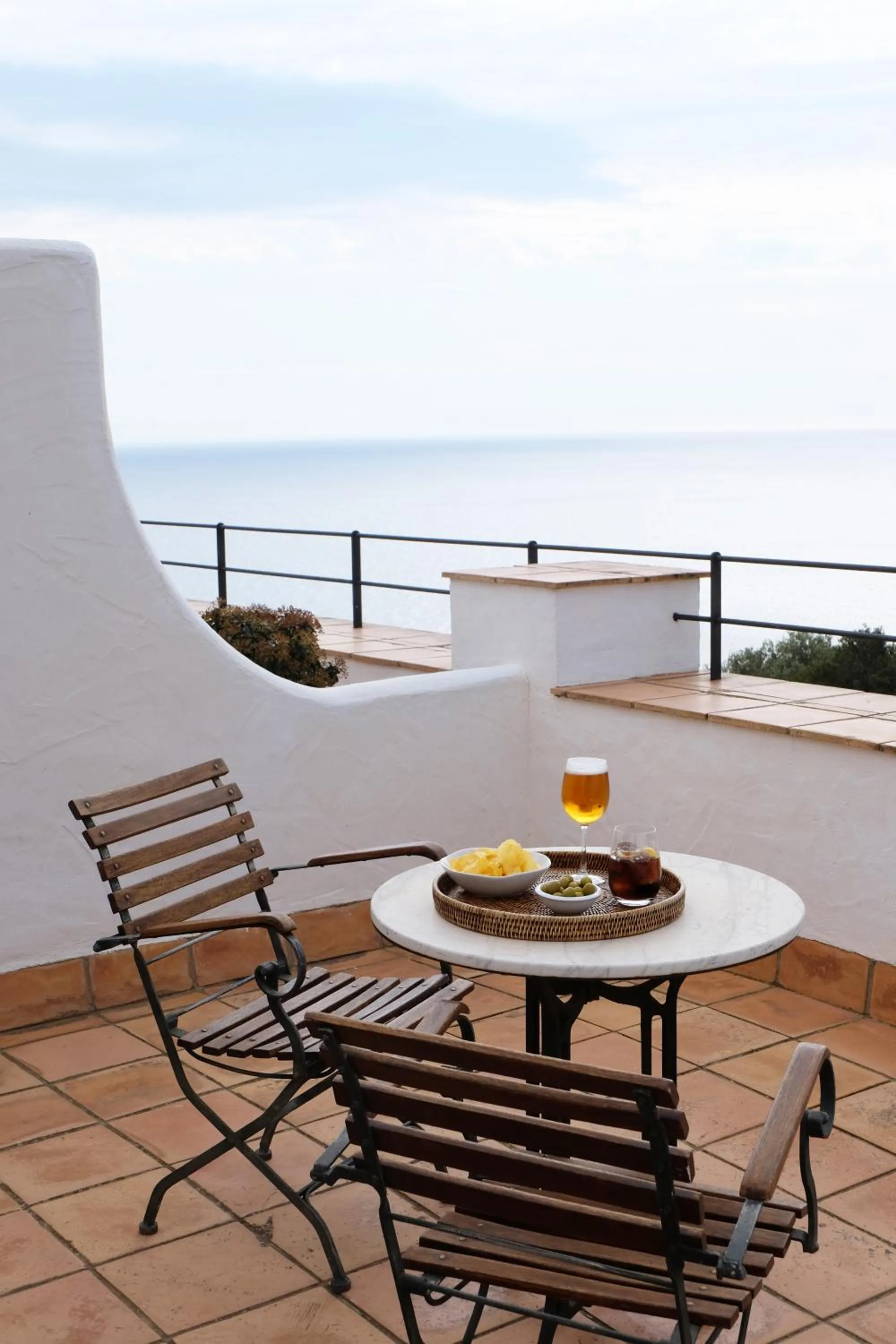 Balcony/Terrace in El Far Hotel Restaurant