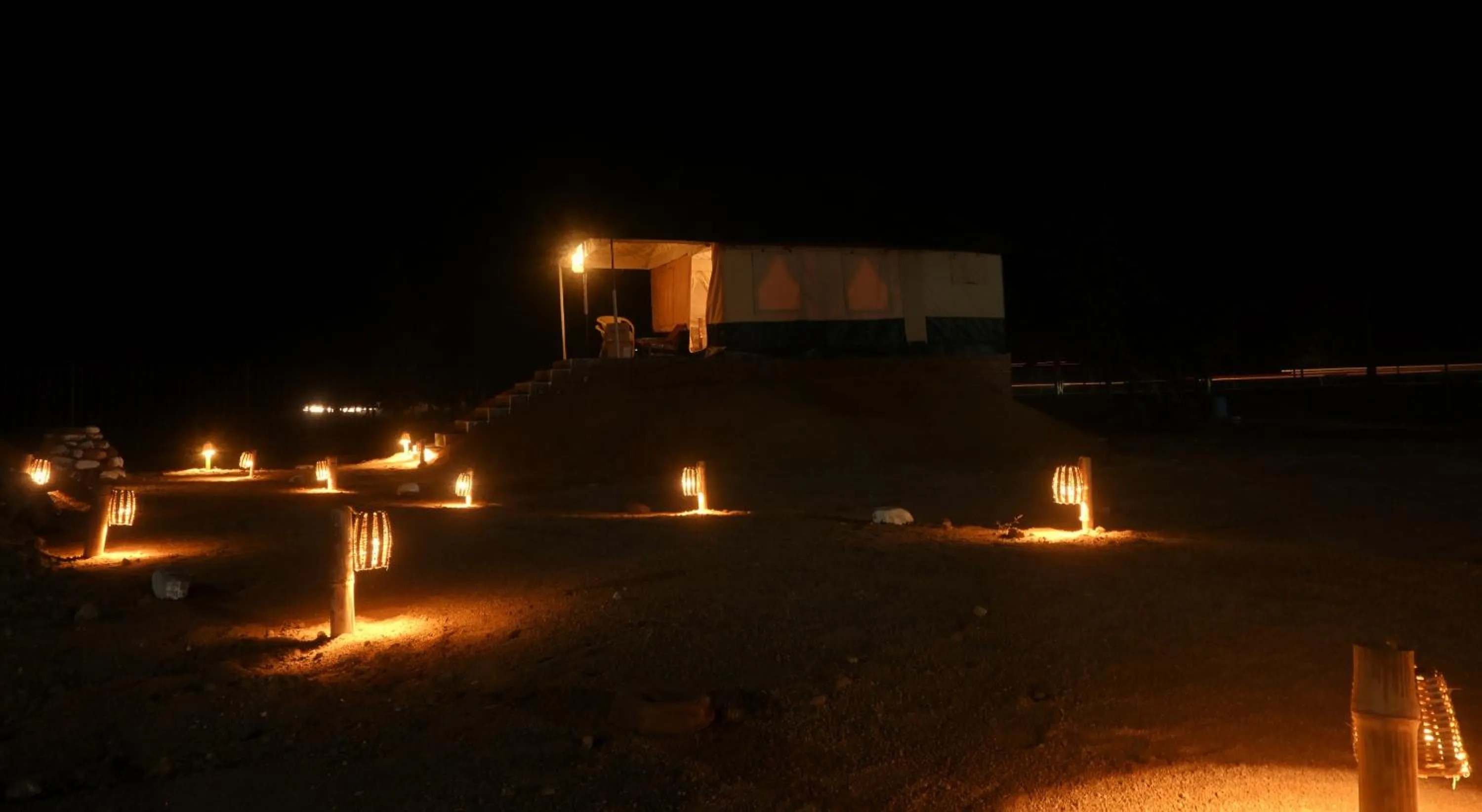 Night in Bundeli Camps and Resorts, Panna