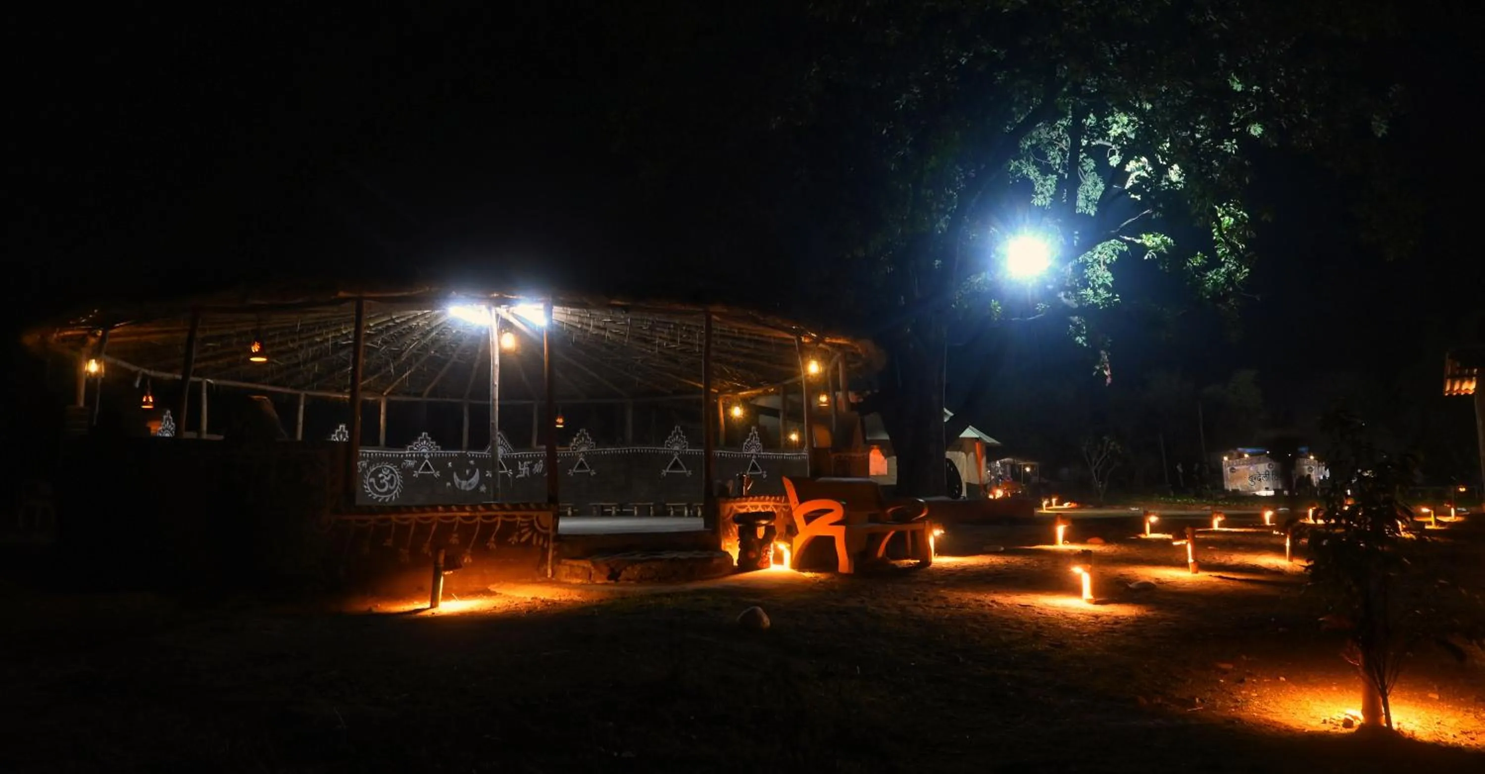 Night in Bundeli Camps and Resorts, Panna