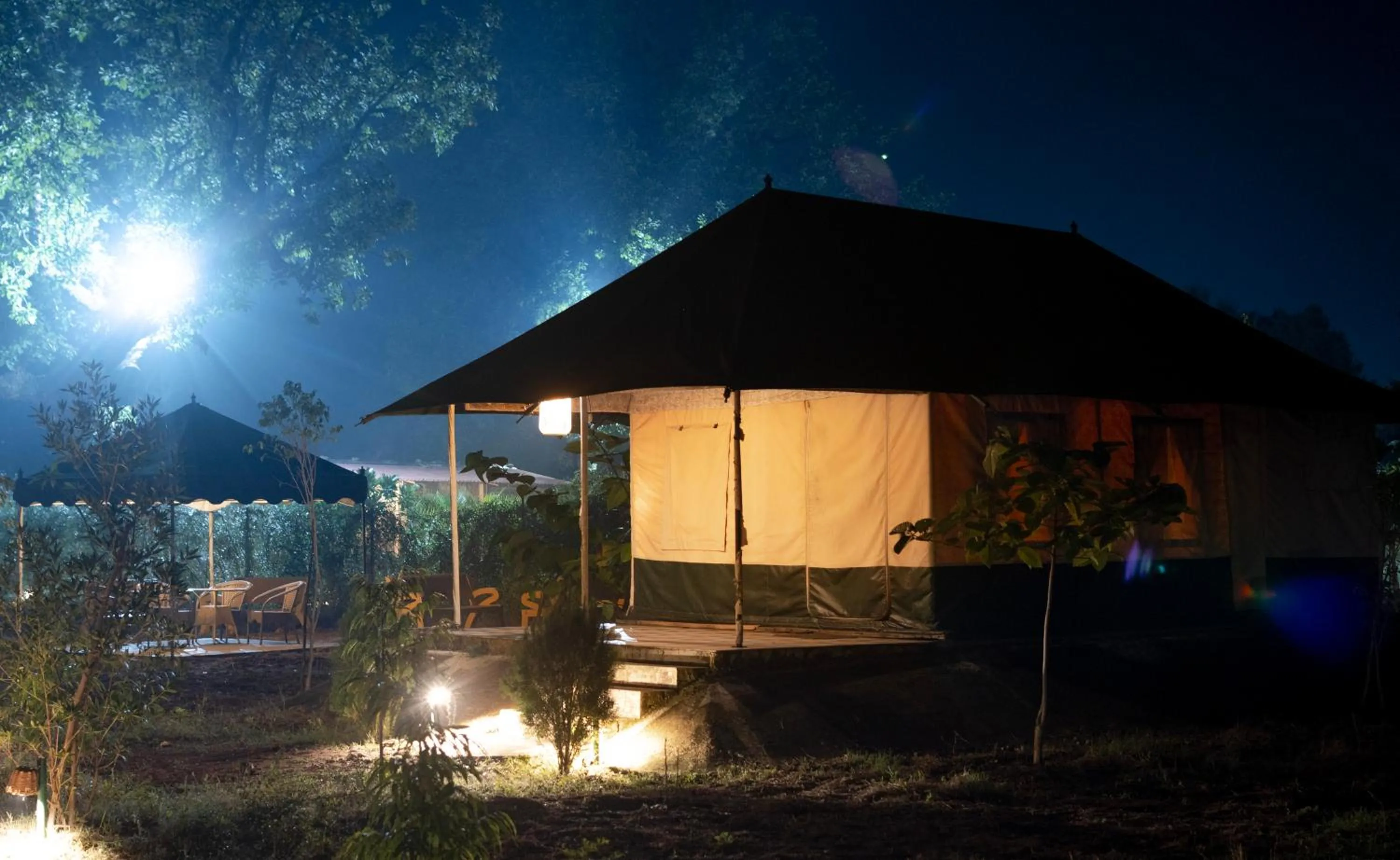 View (from property/room) in Bundeli Camps and Resorts, Panna