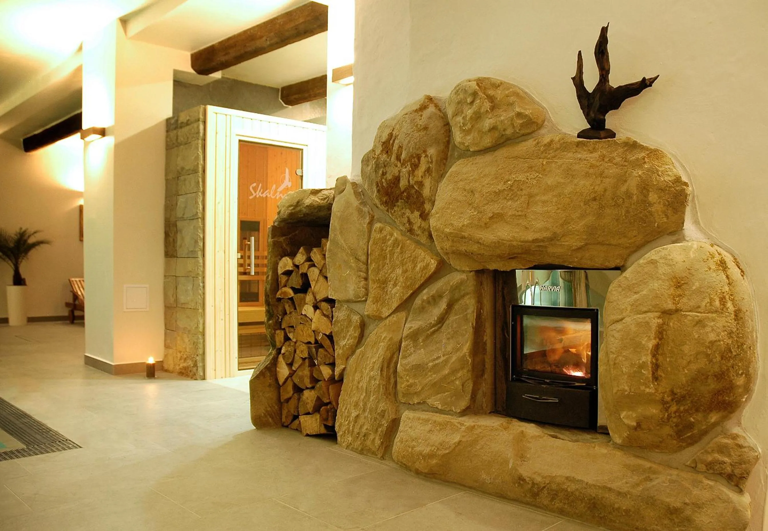 Swimming pool in Dom na Skale - Apartamenty w Bieszczadach nad Soliną