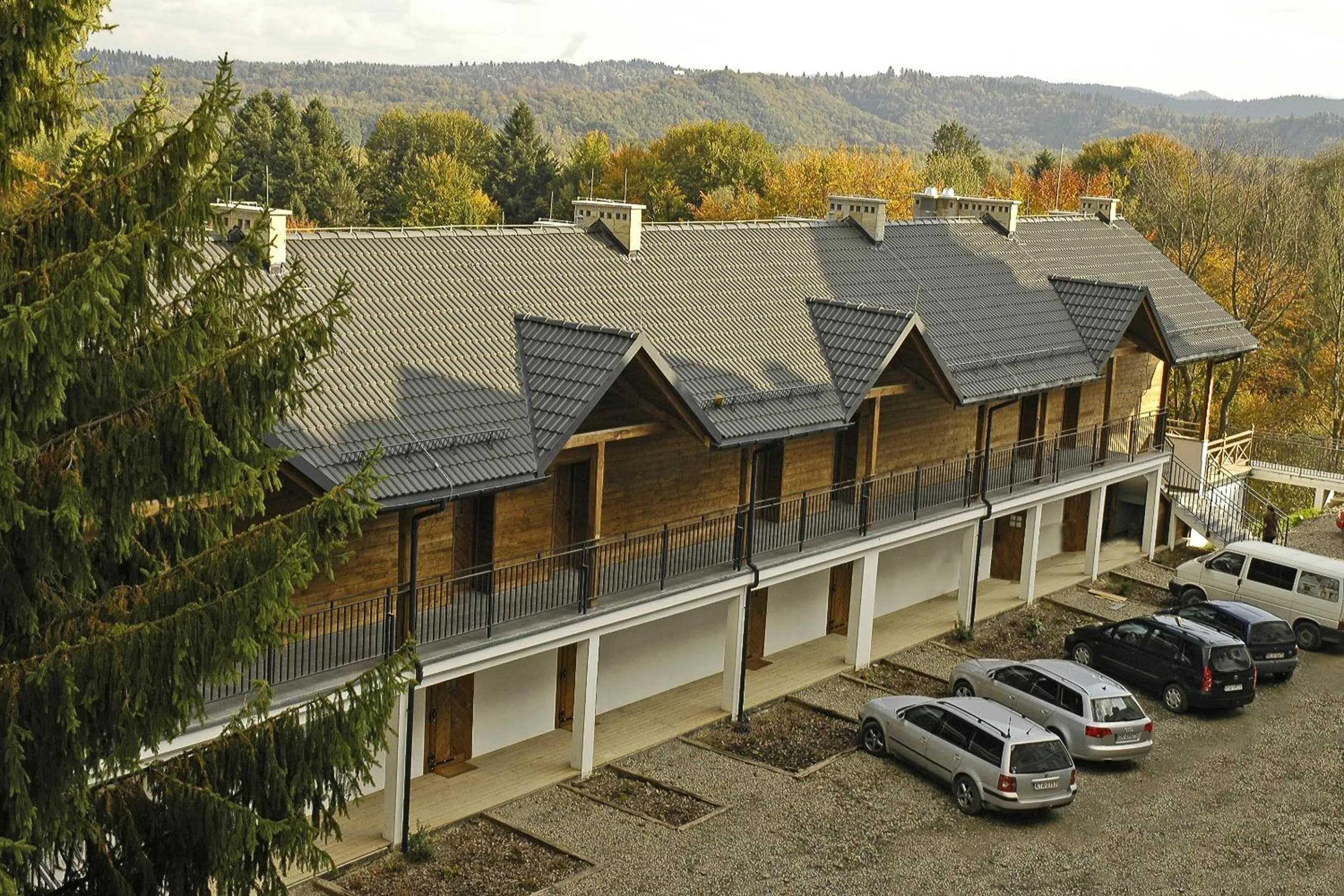 Facade/entrance in Dom na Skale - Apartamenty w Bieszczadach nad Soliną