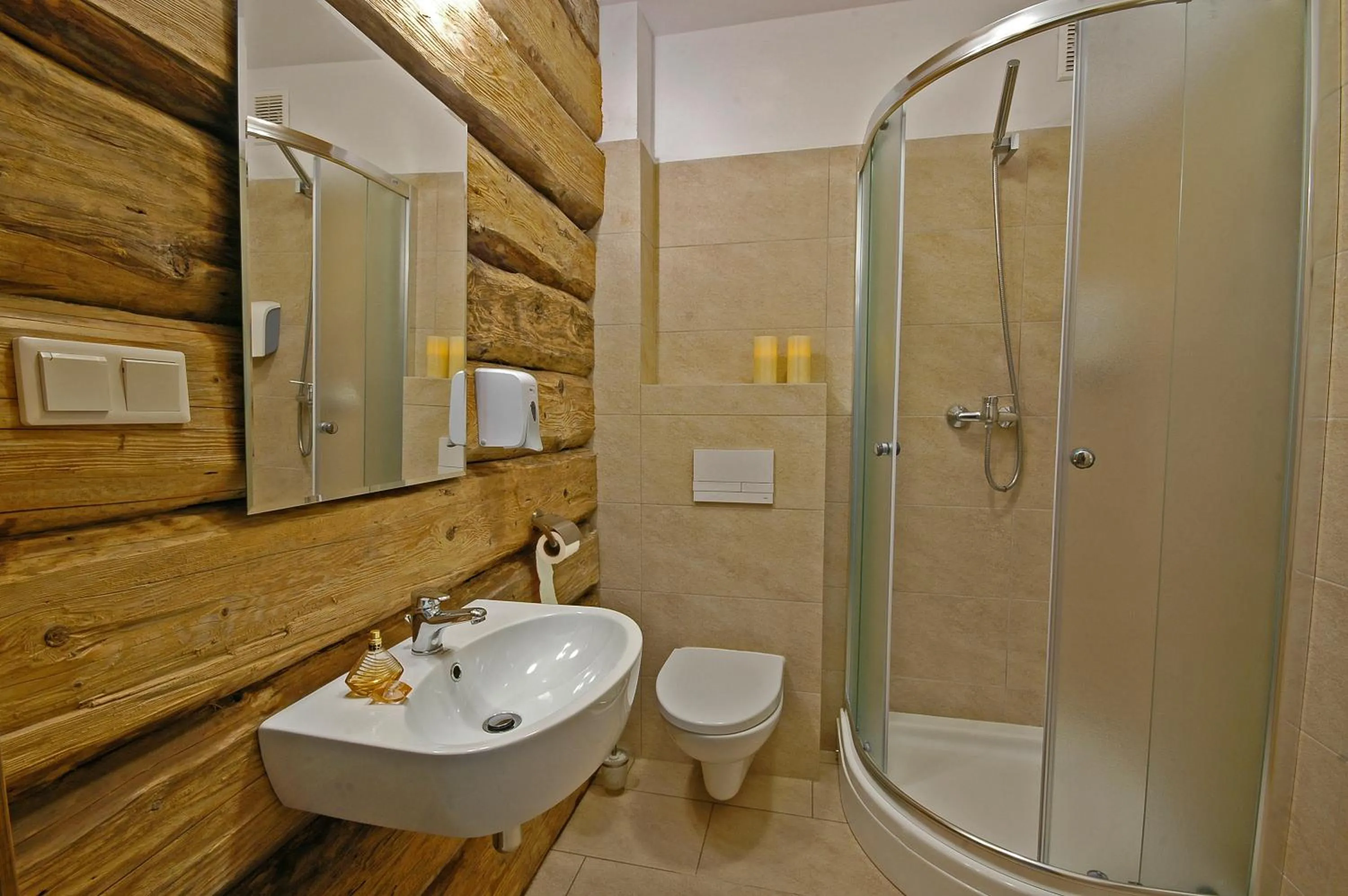 Bathroom in Dom na Skale - Apartamenty w Bieszczadach nad Soliną