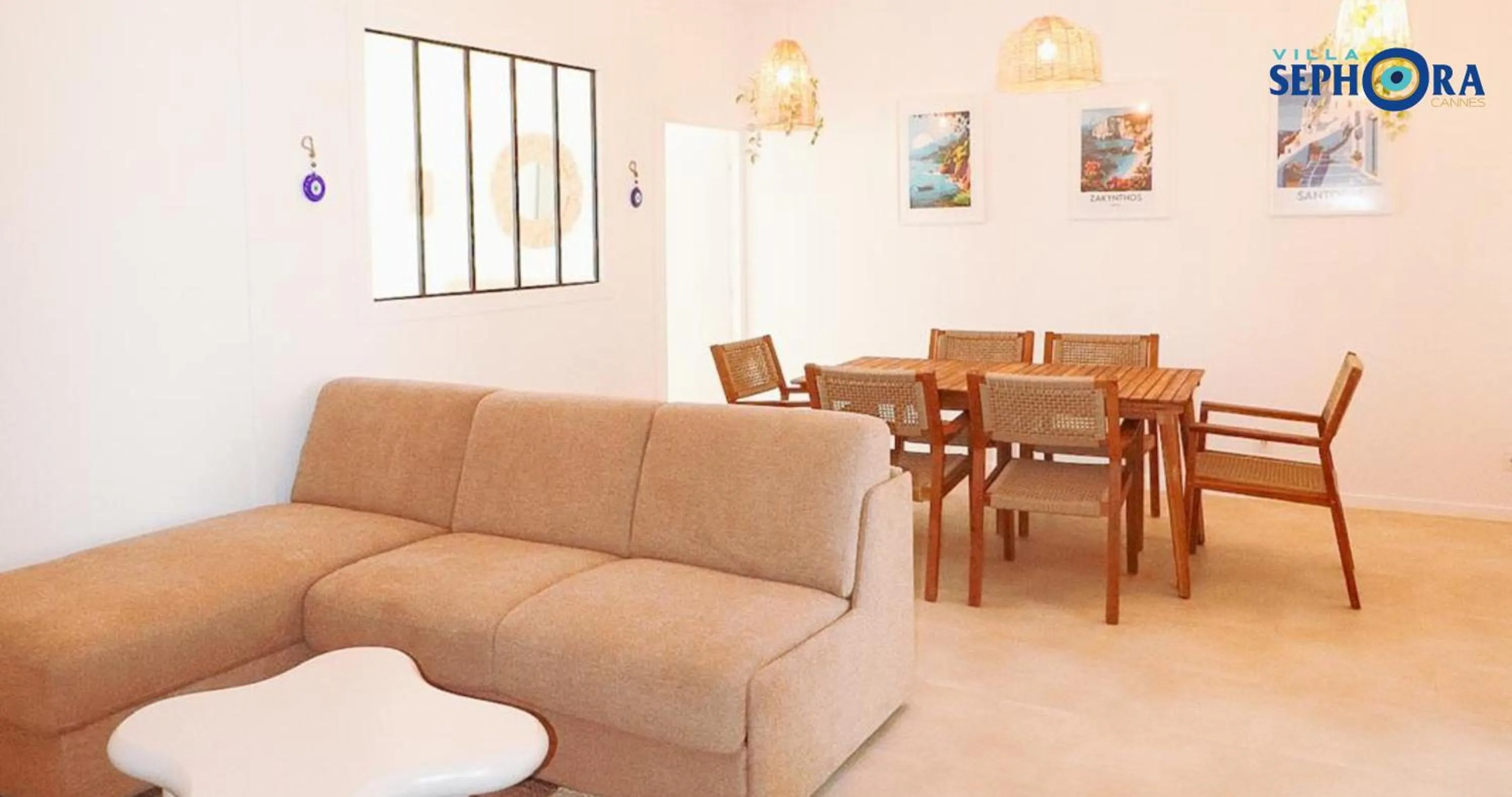 Living room in VILLA SEPHORA CANNES