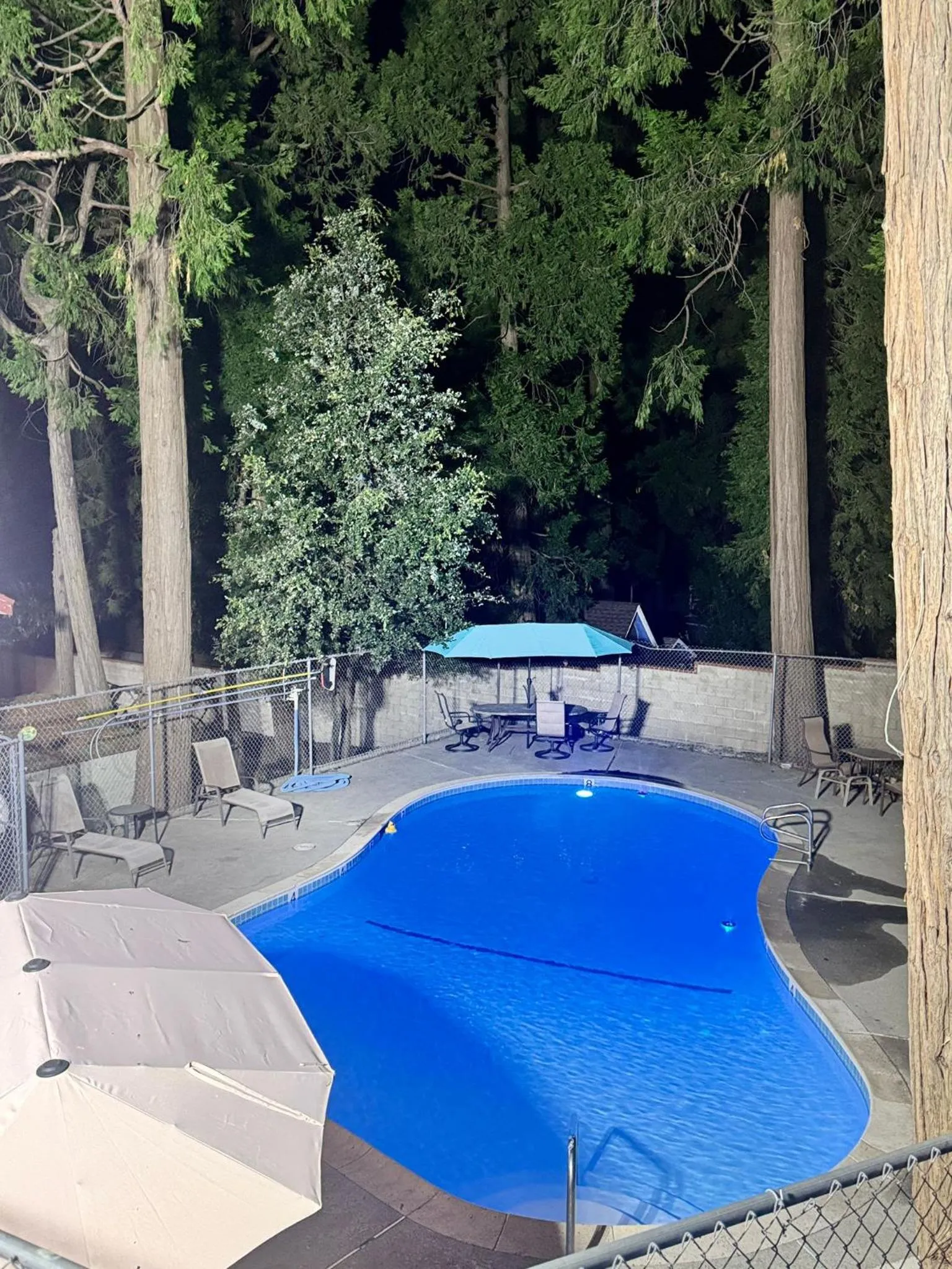 Swimming pool in Crest Lodge Historic Mountain Inn