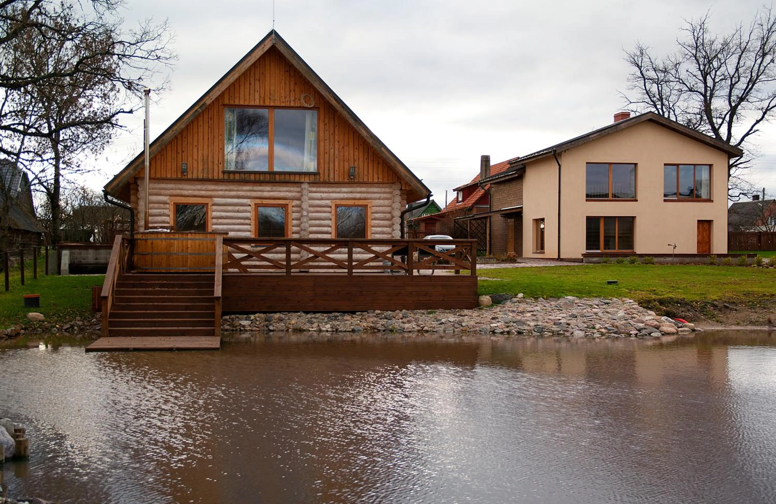 Vilks un Briedis Holiday Home & Wellness Area