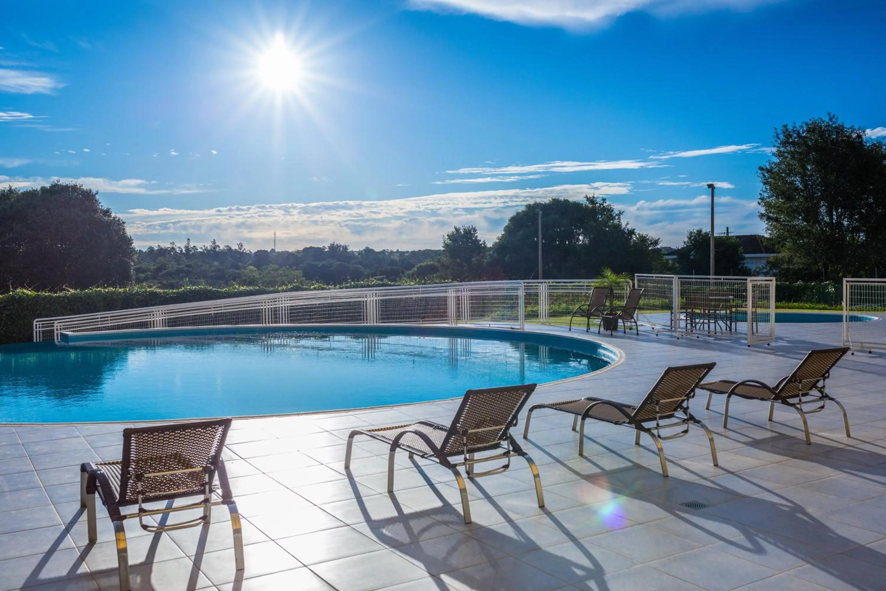 Pool view in Interludium Iguassu Convention Hotel