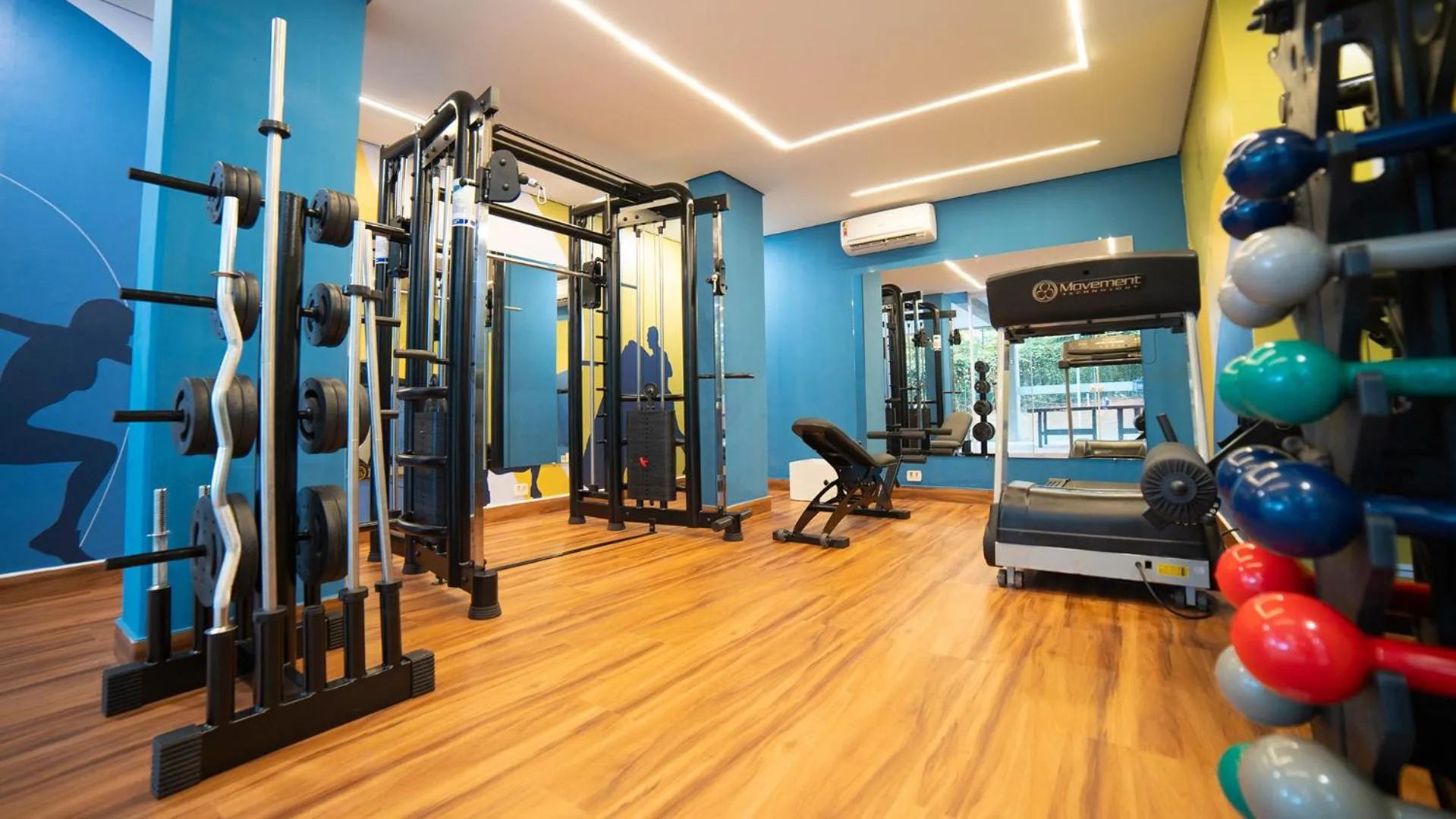 Fitness centre/facilities in Interludium Iguassu Convention Hotel