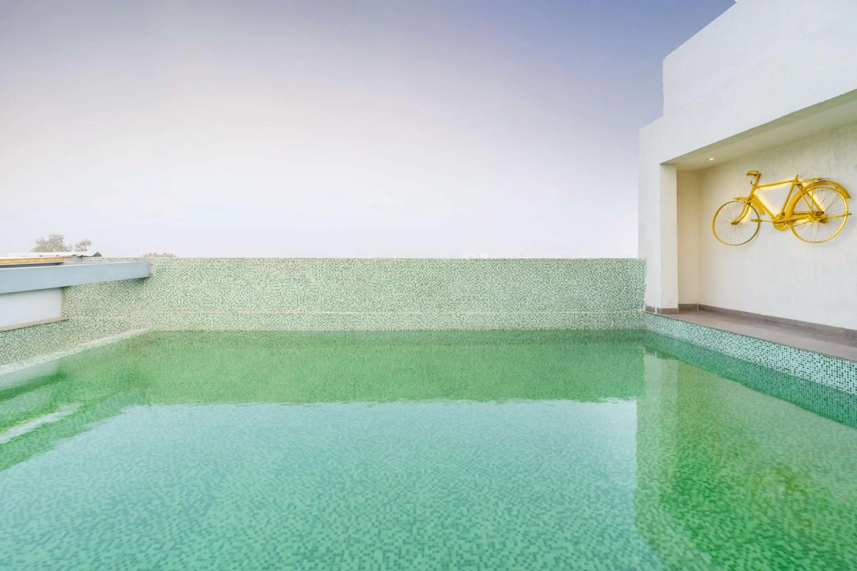 Pool view in Country Inn & Suites by Radisson, Bhiwadi