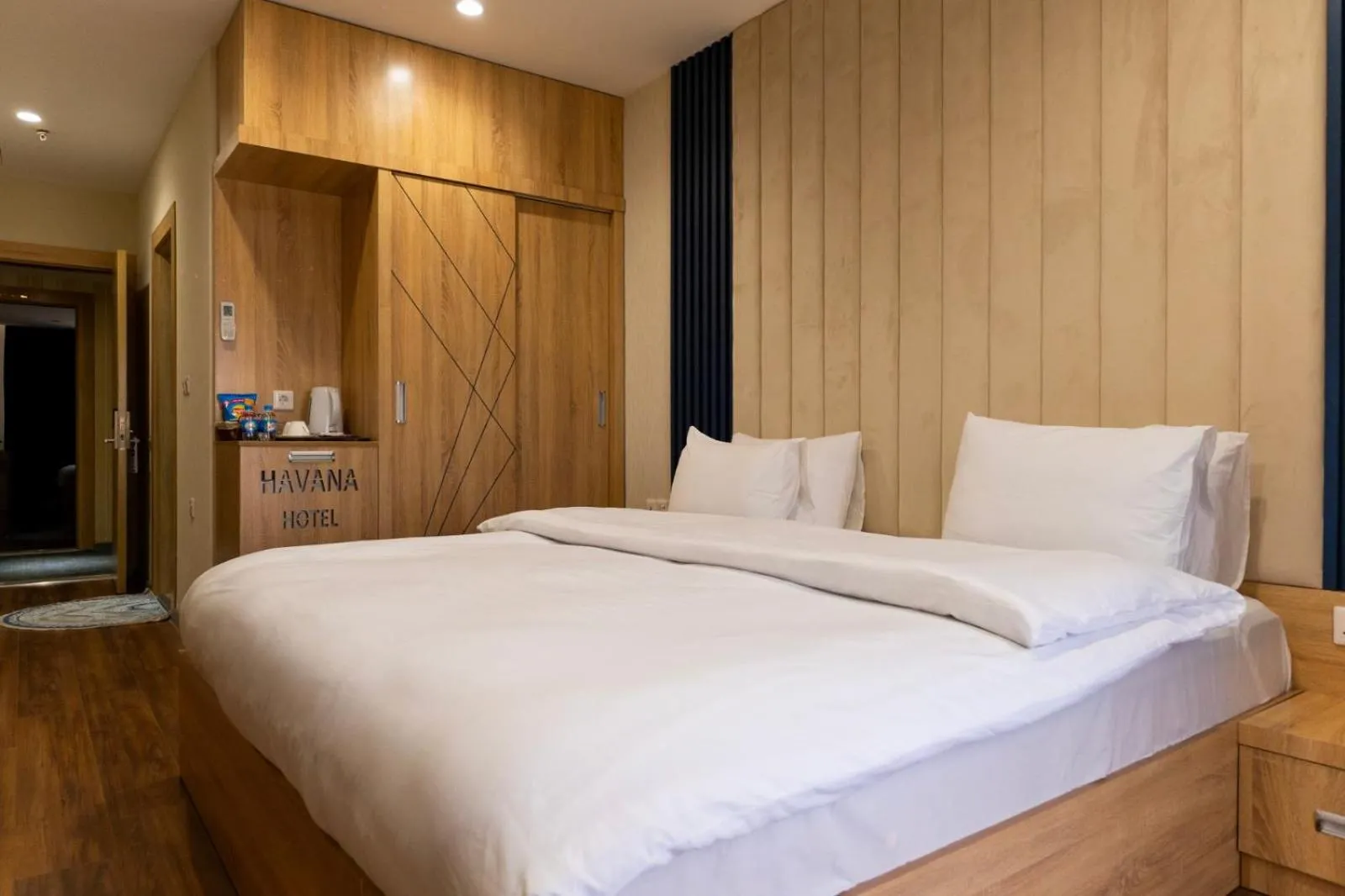 Bed in Havana View hotel