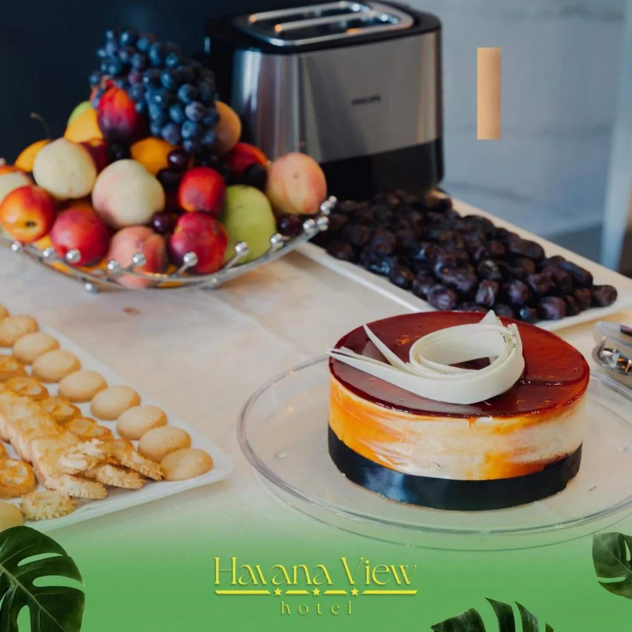 Food and drinks in Havana View hotel