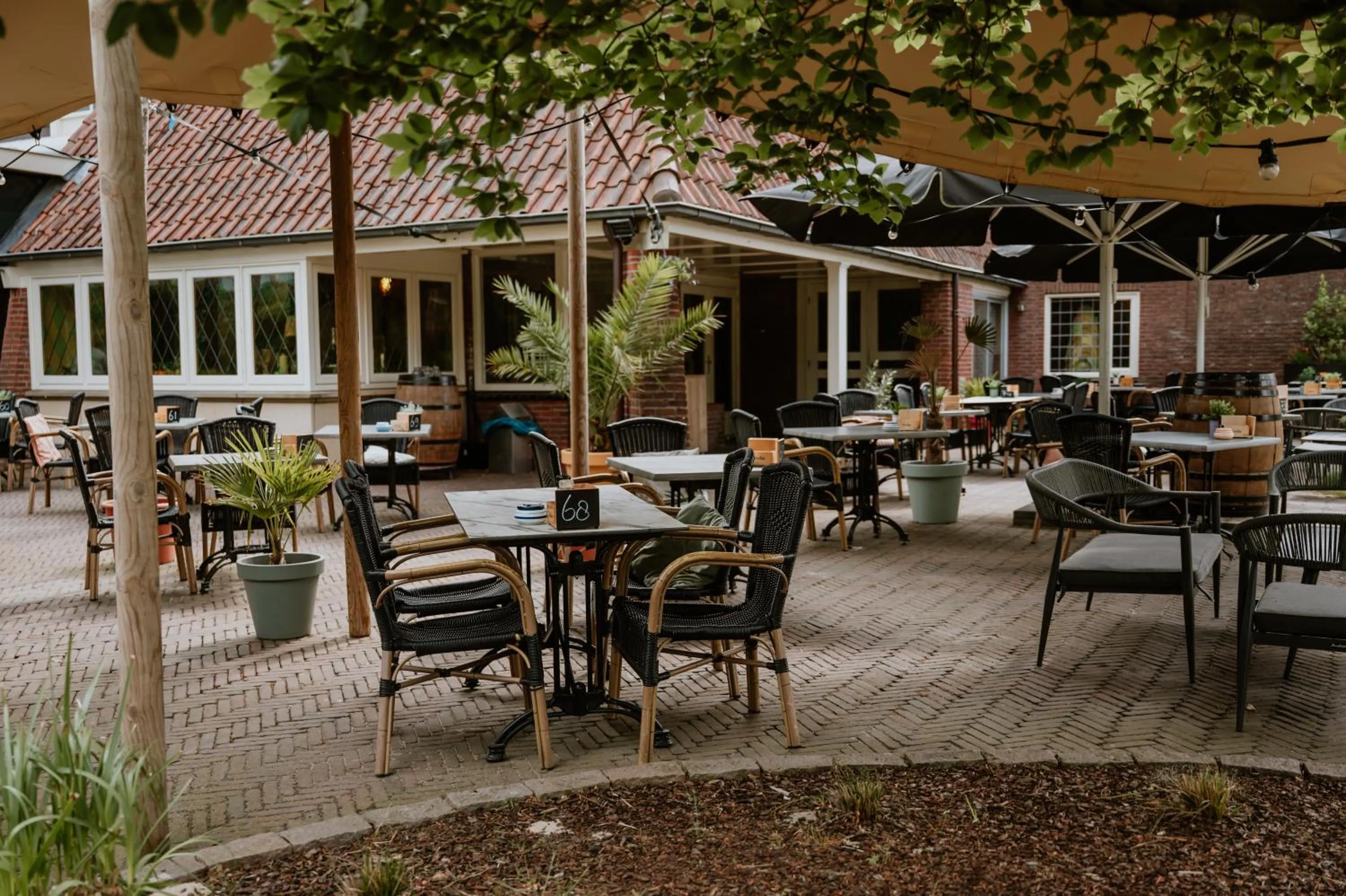 Balcony/Terrace in Hotel Jachtlust