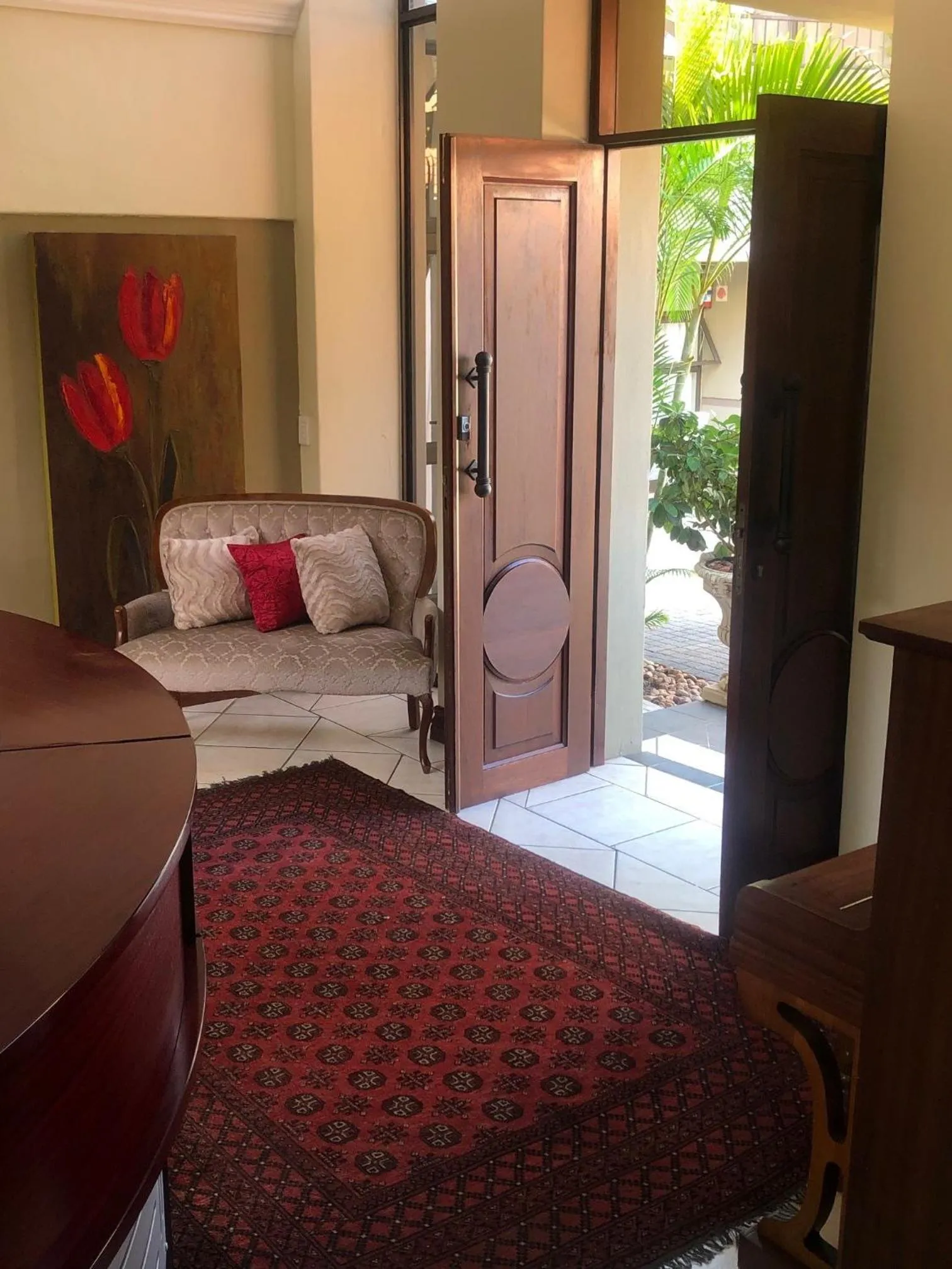 Lobby or reception, Bed in Casa Flora Guesthouse