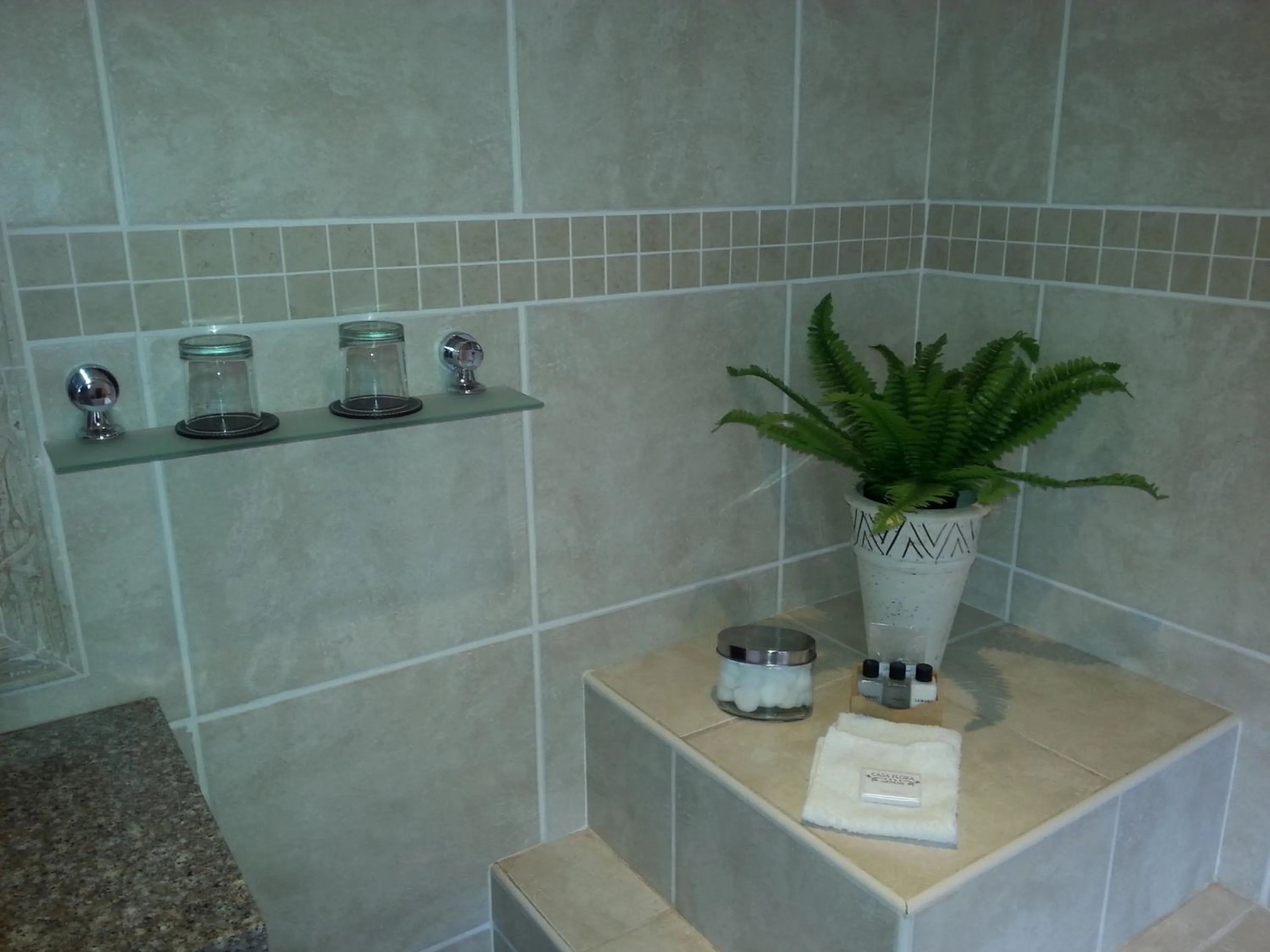 Decorative detail in Casa Flora Guesthouse