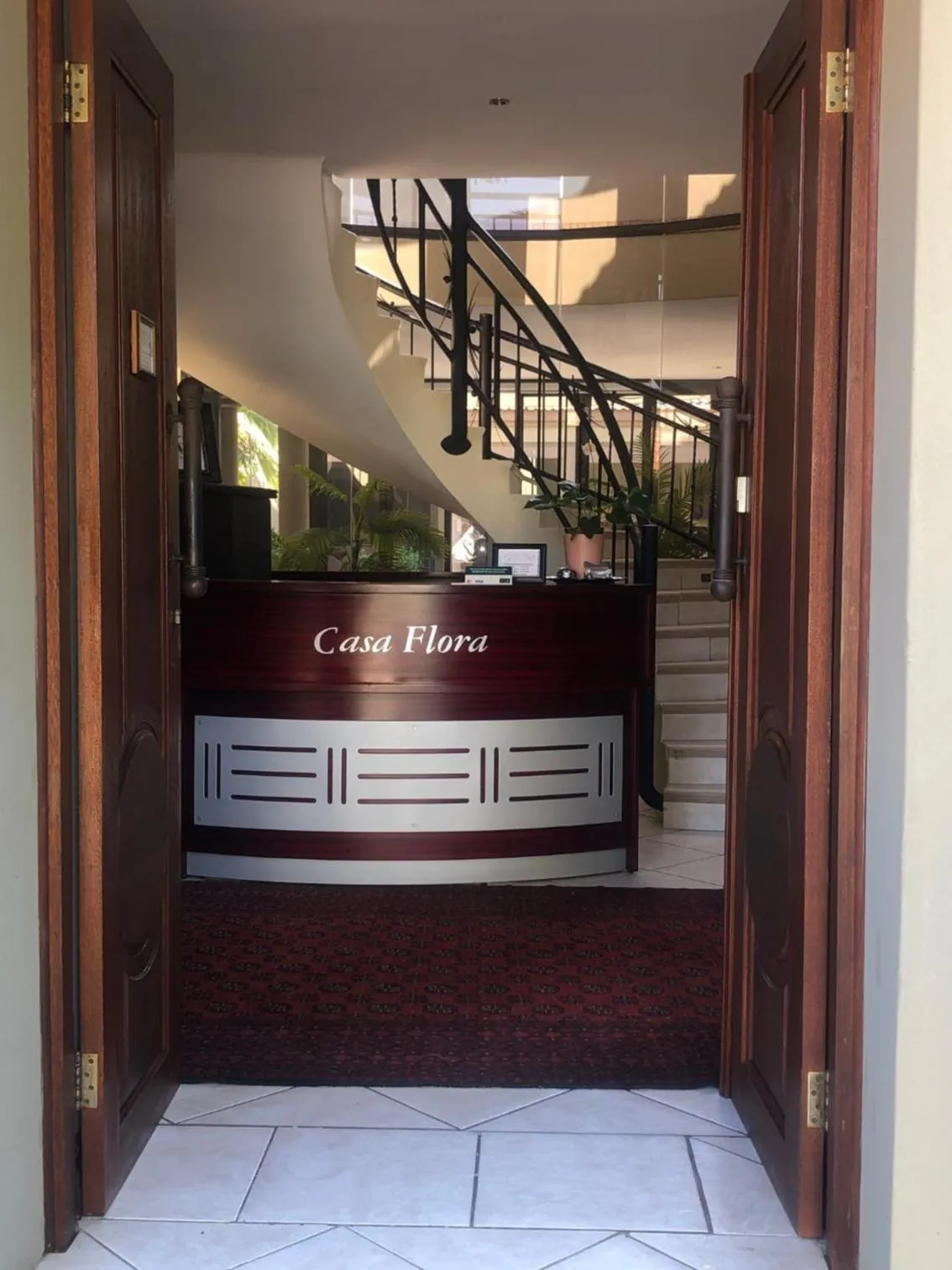 Lobby or reception in Casa Flora Guesthouse