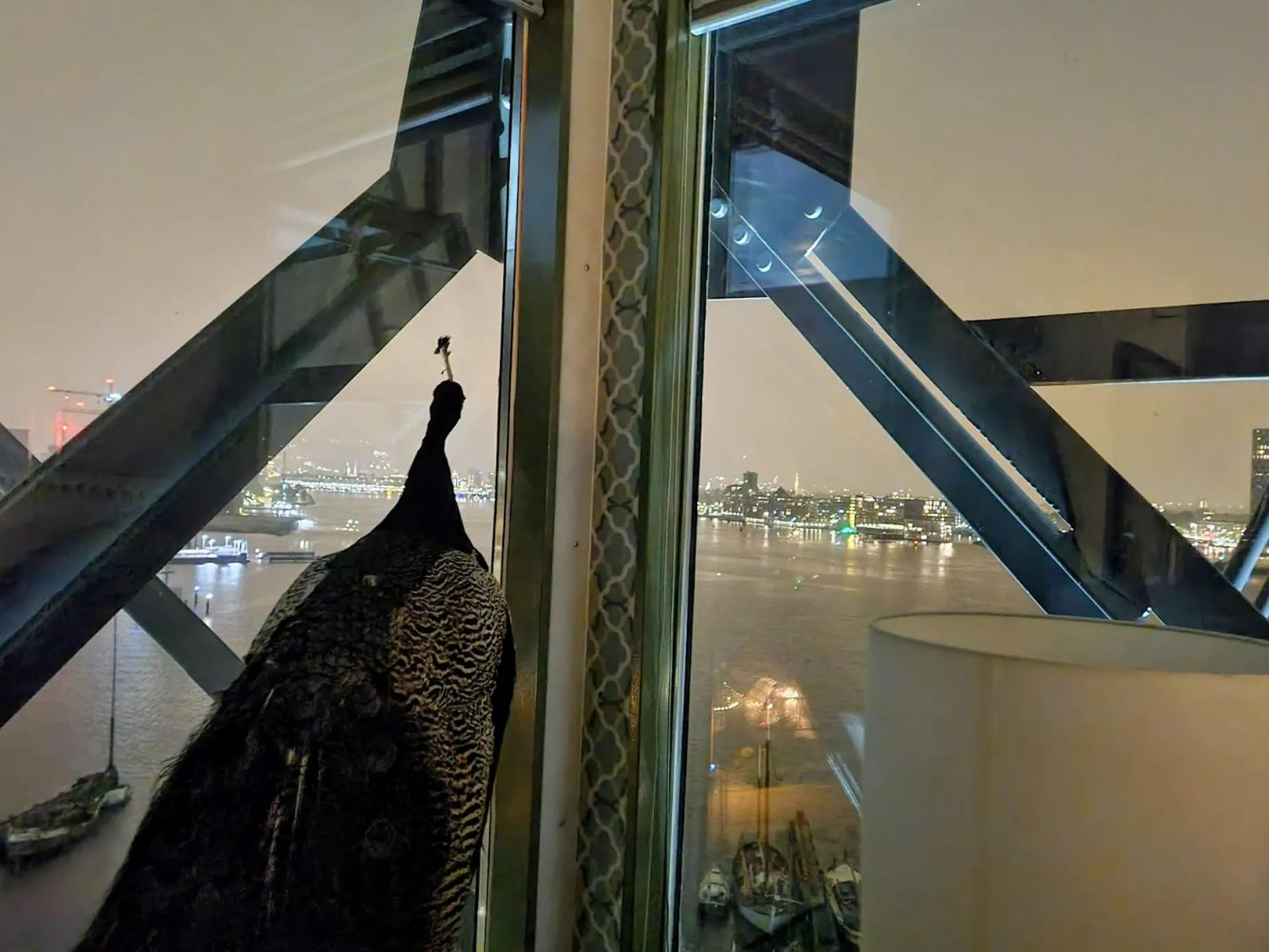 River view in Crane Hotel Faralda