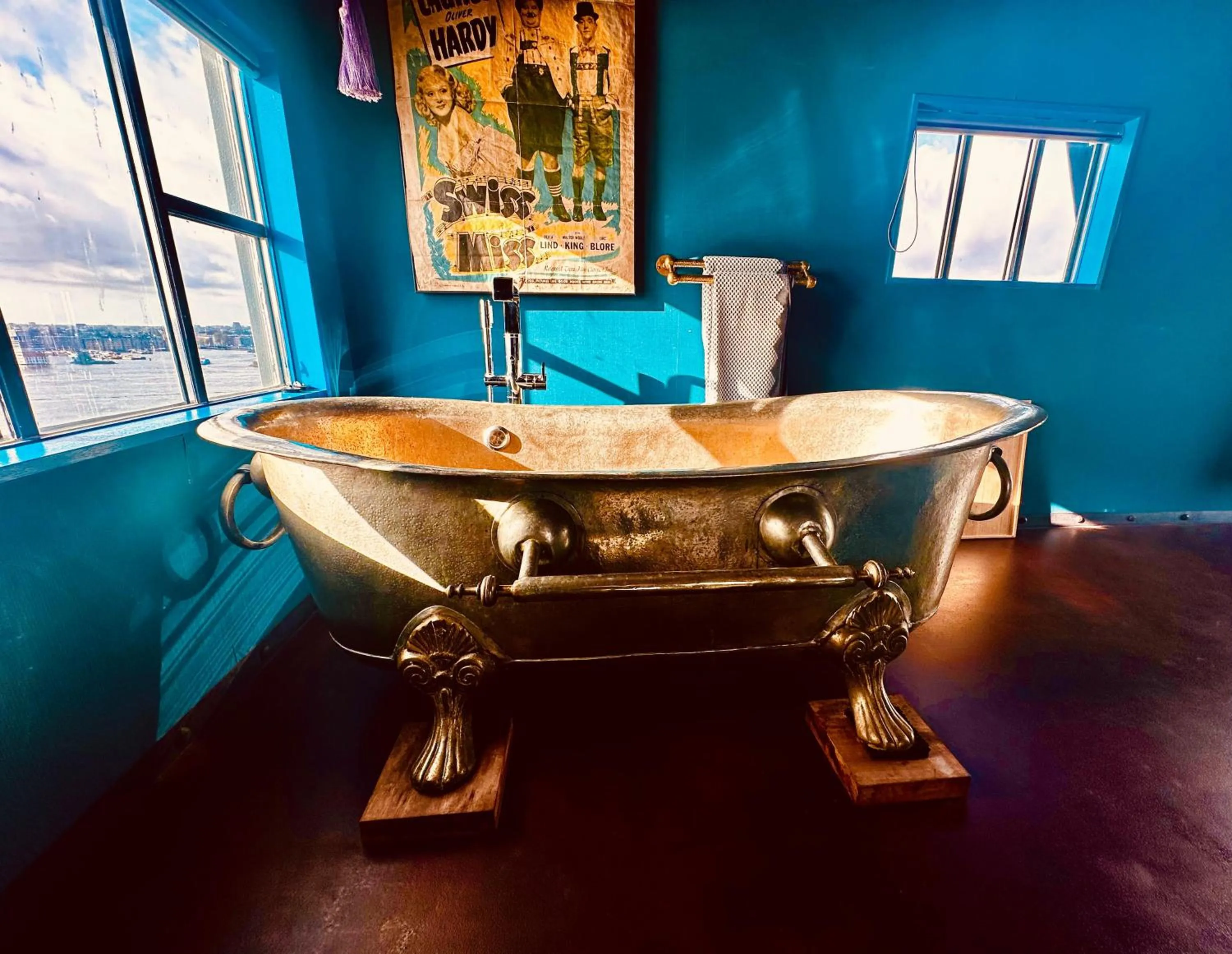 Bathroom in Crane Hotel Faralda