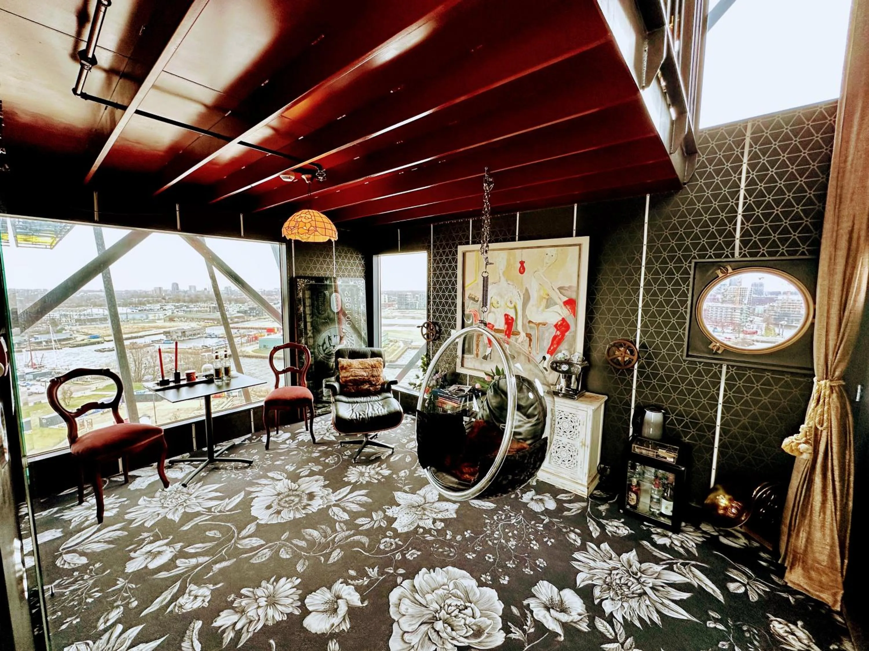 Living room in Crane Hotel Faralda