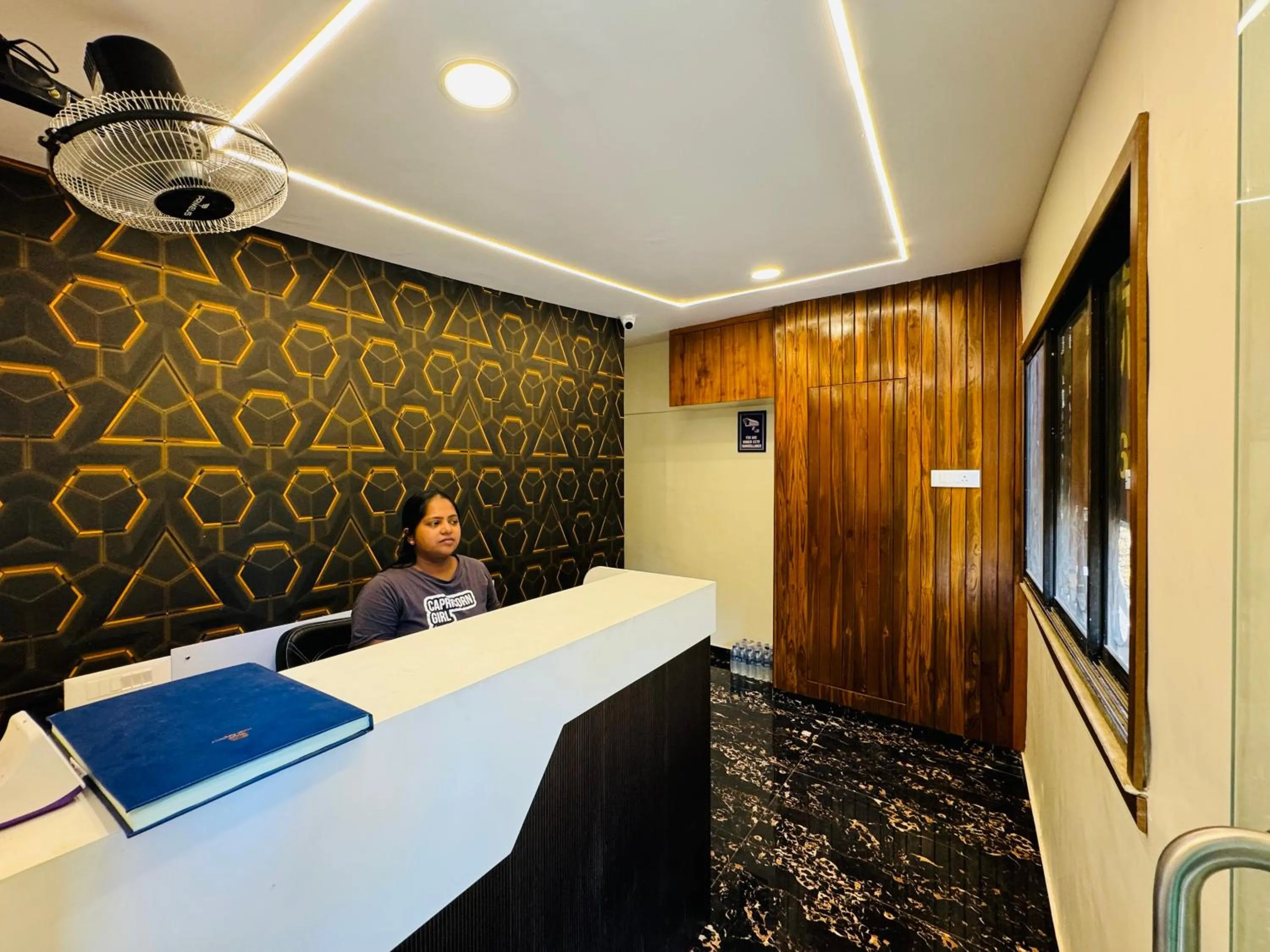 Lobby or reception in Hotel Aksa Palace