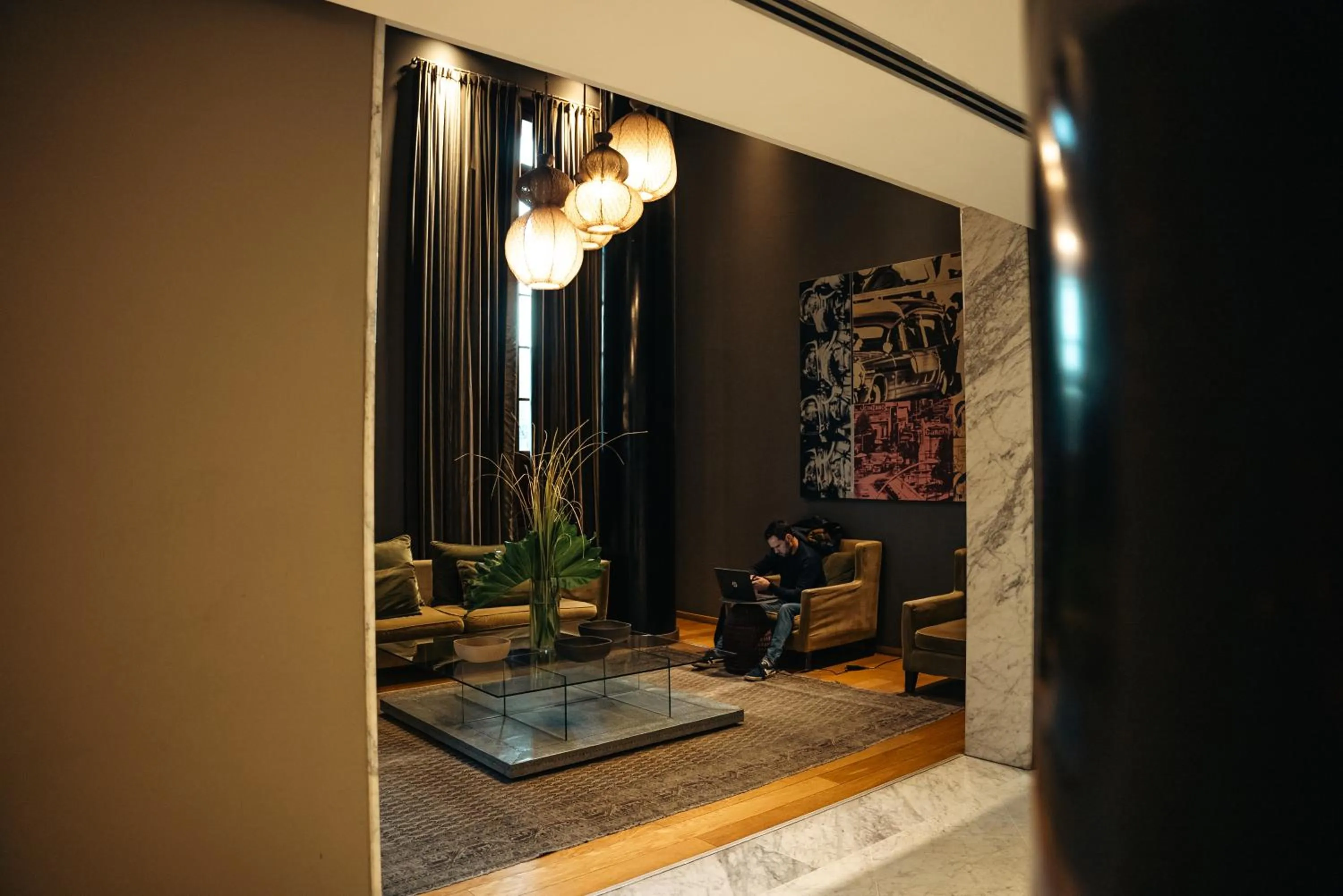 Living room in Yrigoyen 111 Hotel