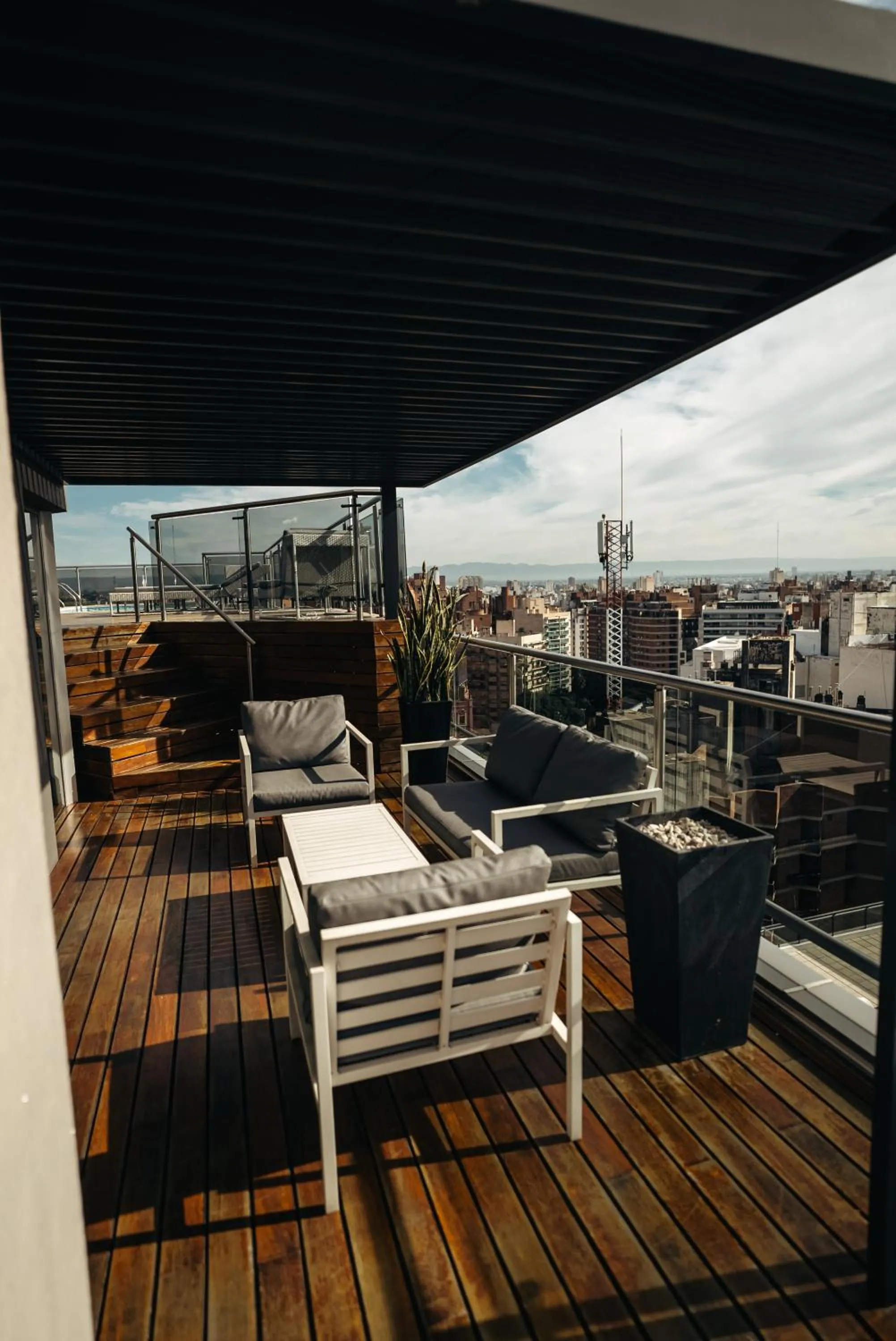 Balcony/Terrace in Yrigoyen 111 Hotel