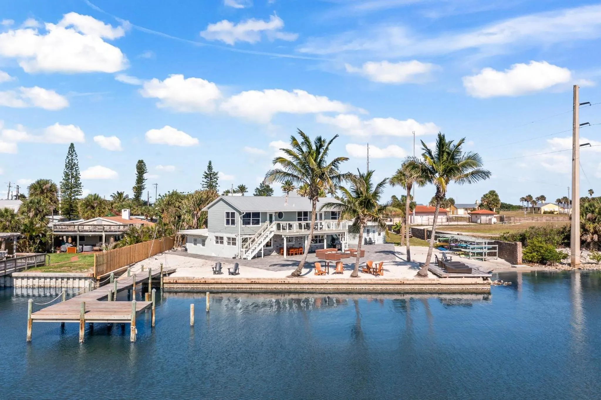 Property building in The Banana River Resort