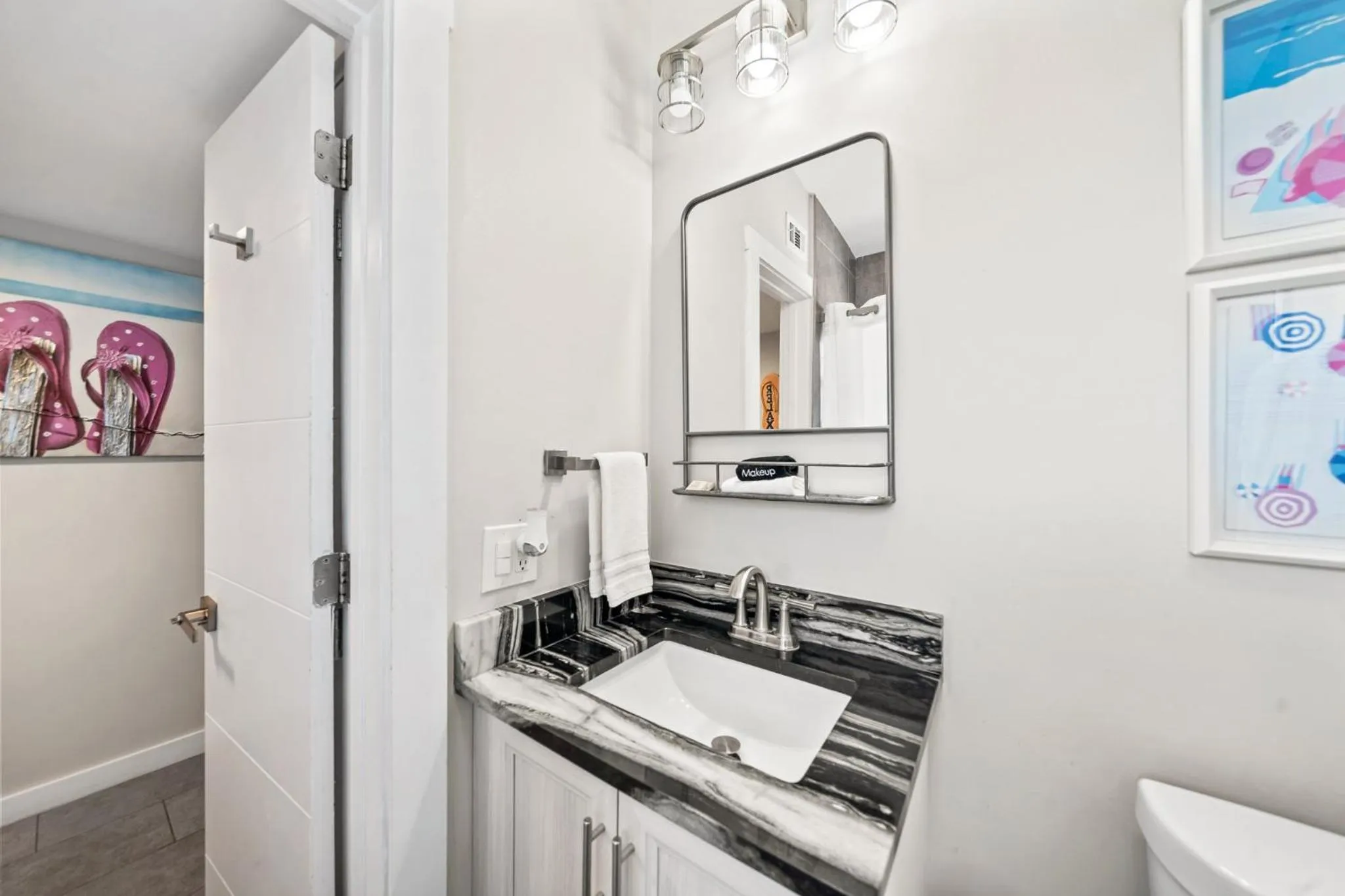 Bathroom in The Banana River Resort