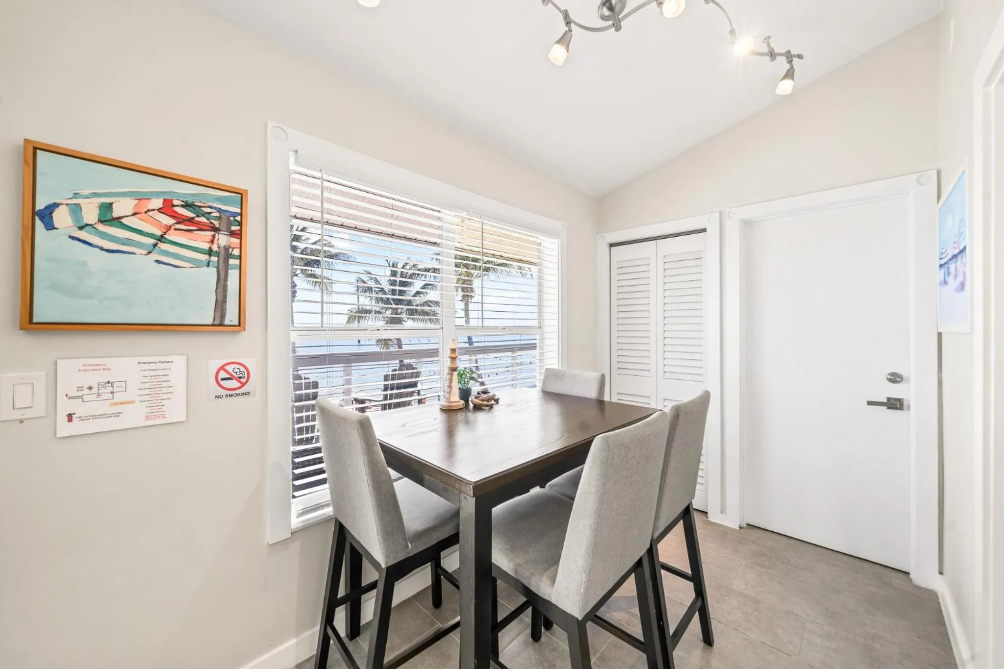Dining area in The Banana River Resort