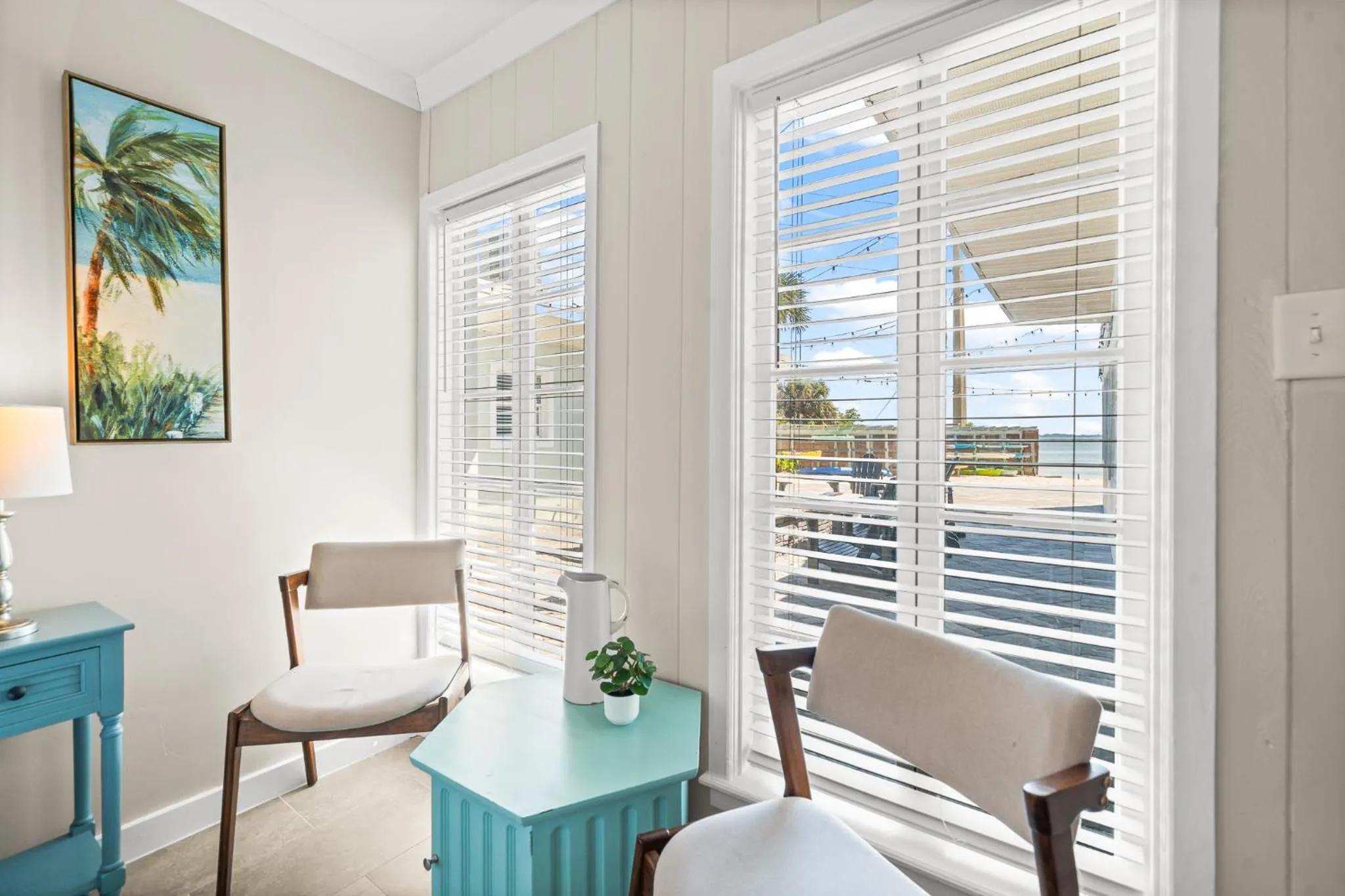 Seating area in The Banana River Resort
