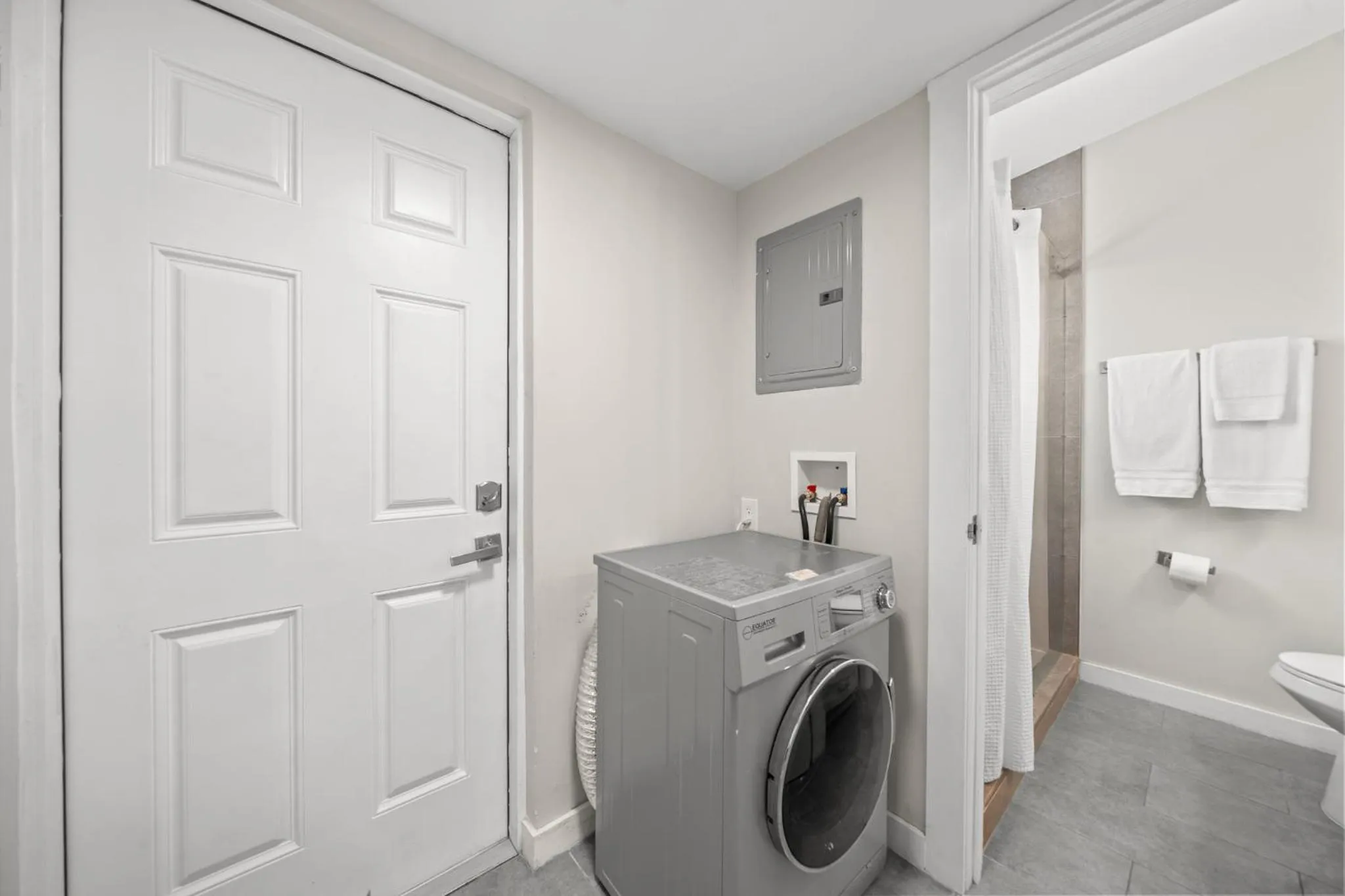 washing machine in The Banana River Resort