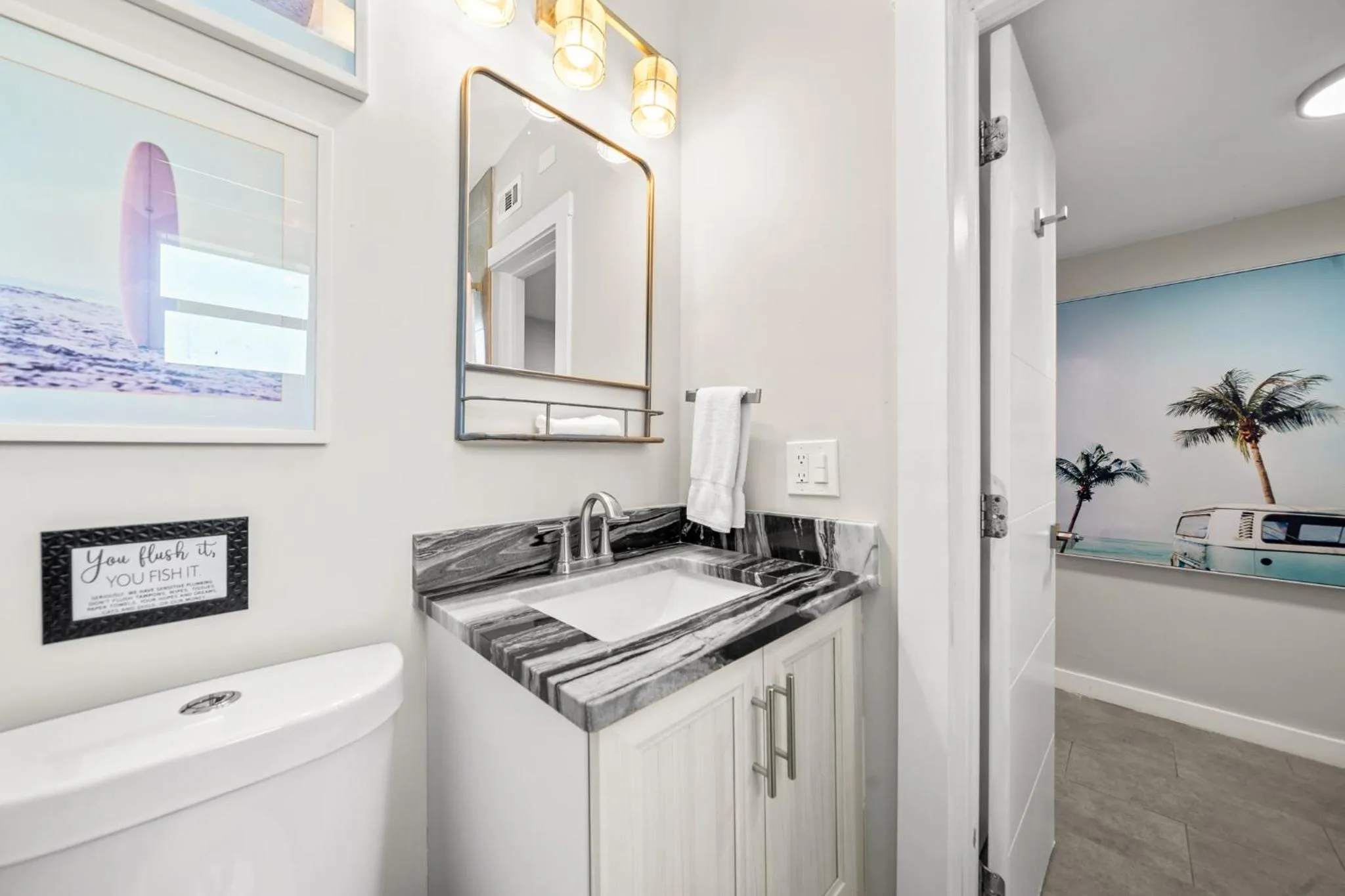 Toilet in The Banana River Resort