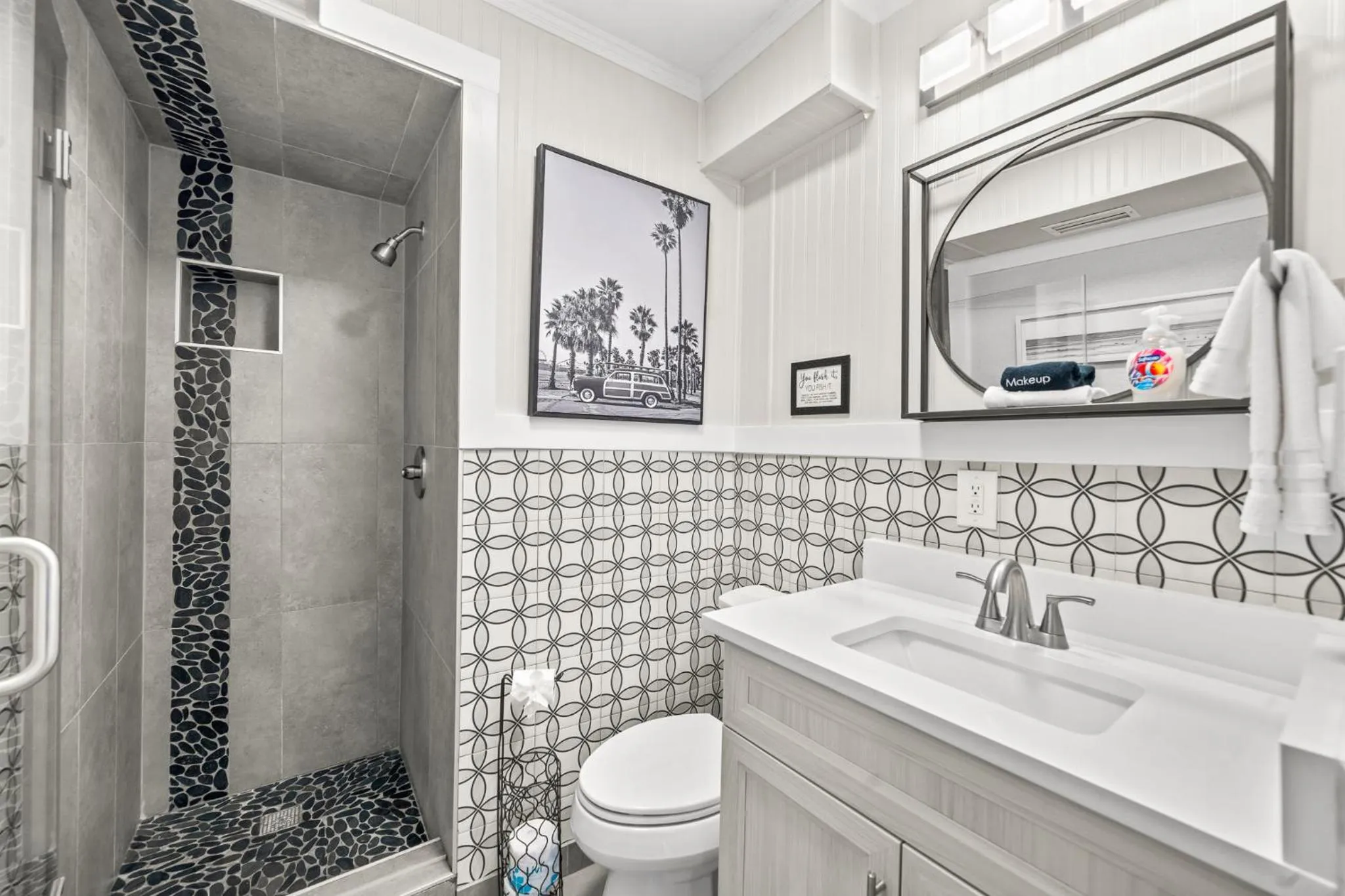 Shower in The Banana River Resort