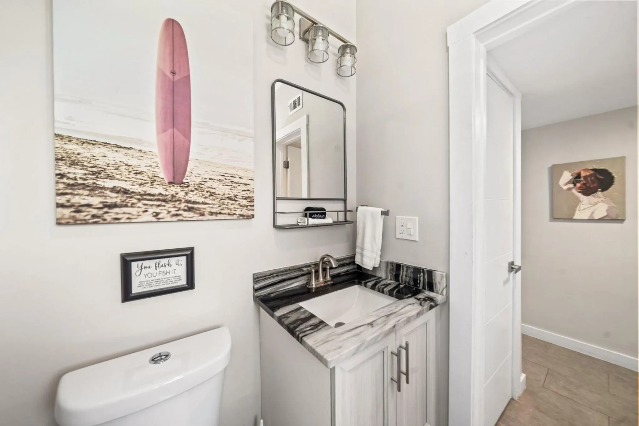 Toilet in The Banana River Resort