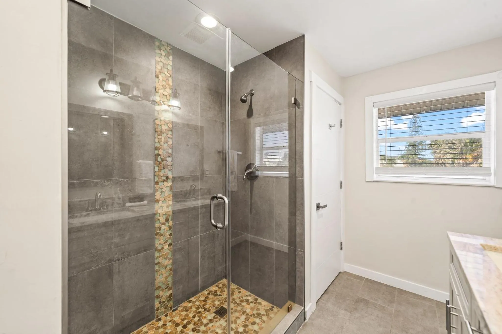 Shower in The Banana River Resort