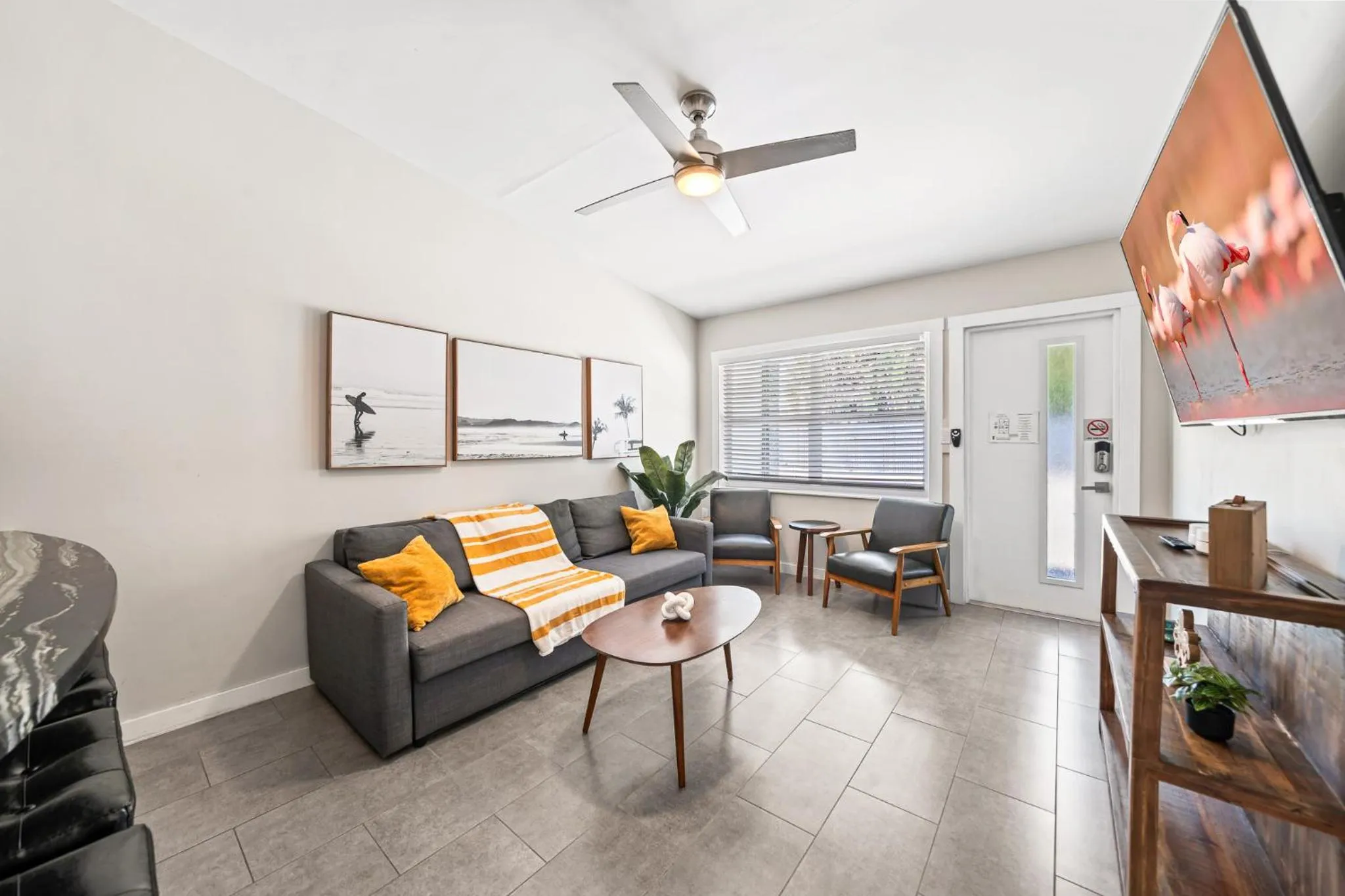 Living room in The Banana River Resort