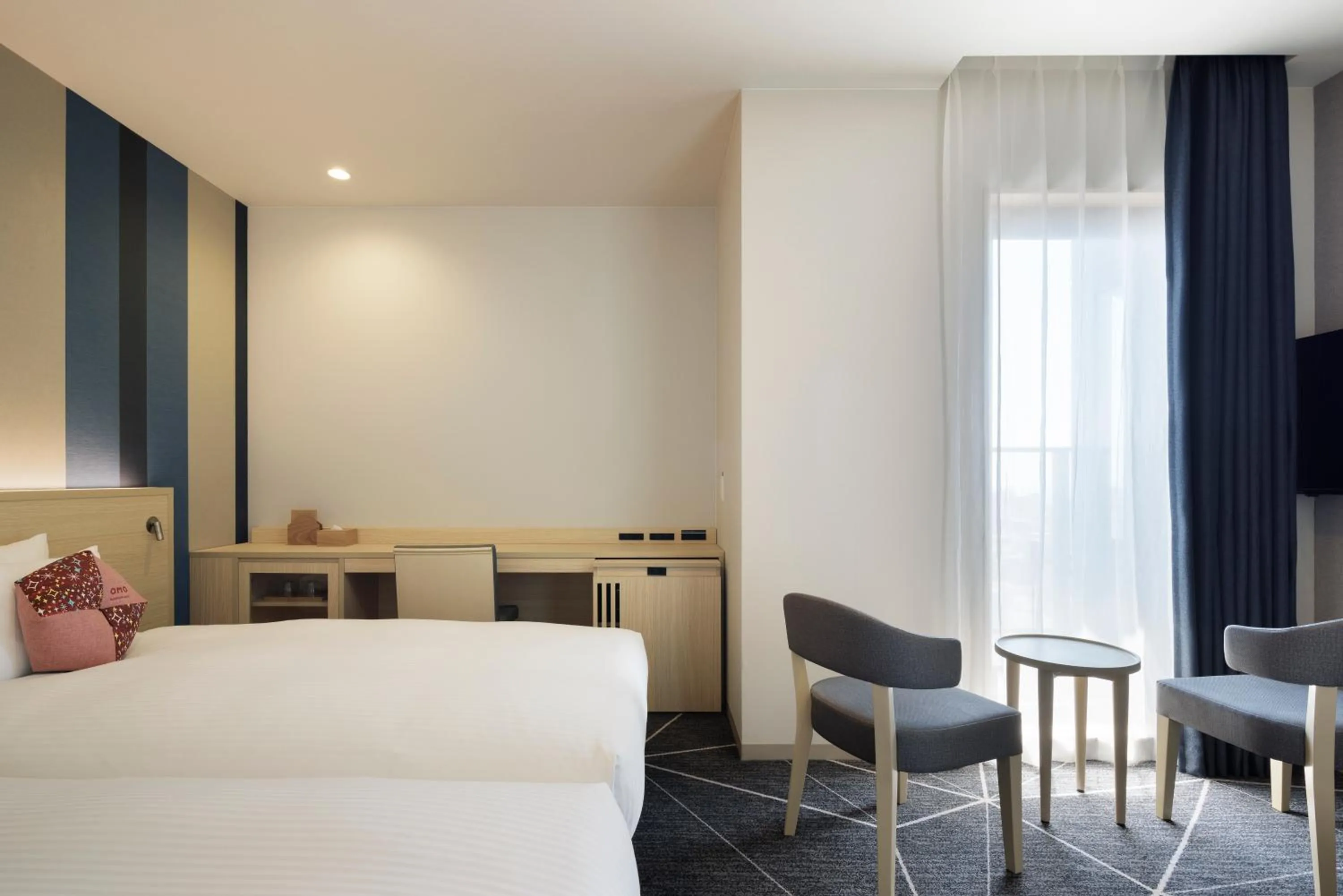 Bedroom, Bed in OMO5 Hakodate by Hoshino Resorts