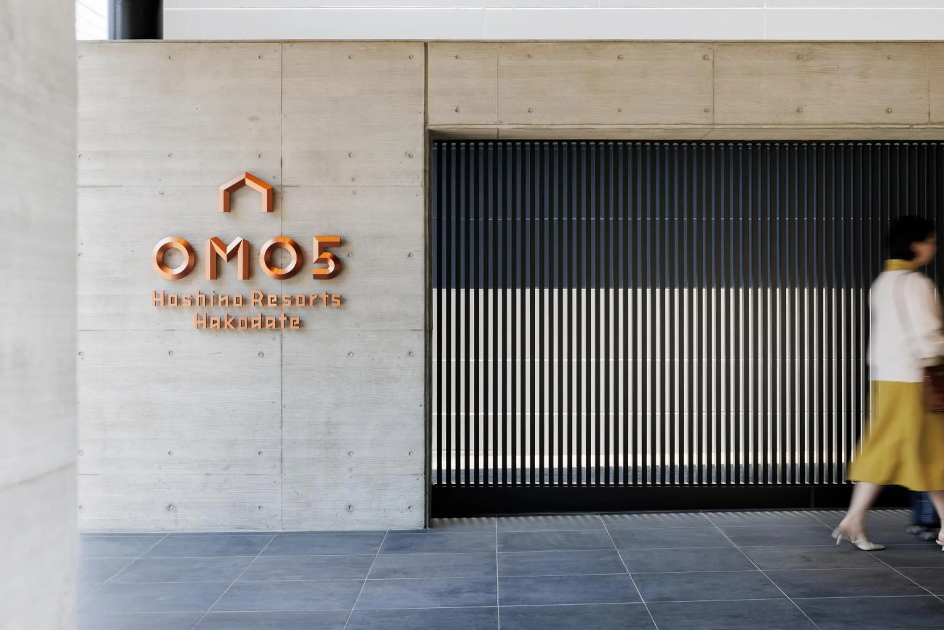 Facade/entrance in OMO5 Hakodate by Hoshino Resorts