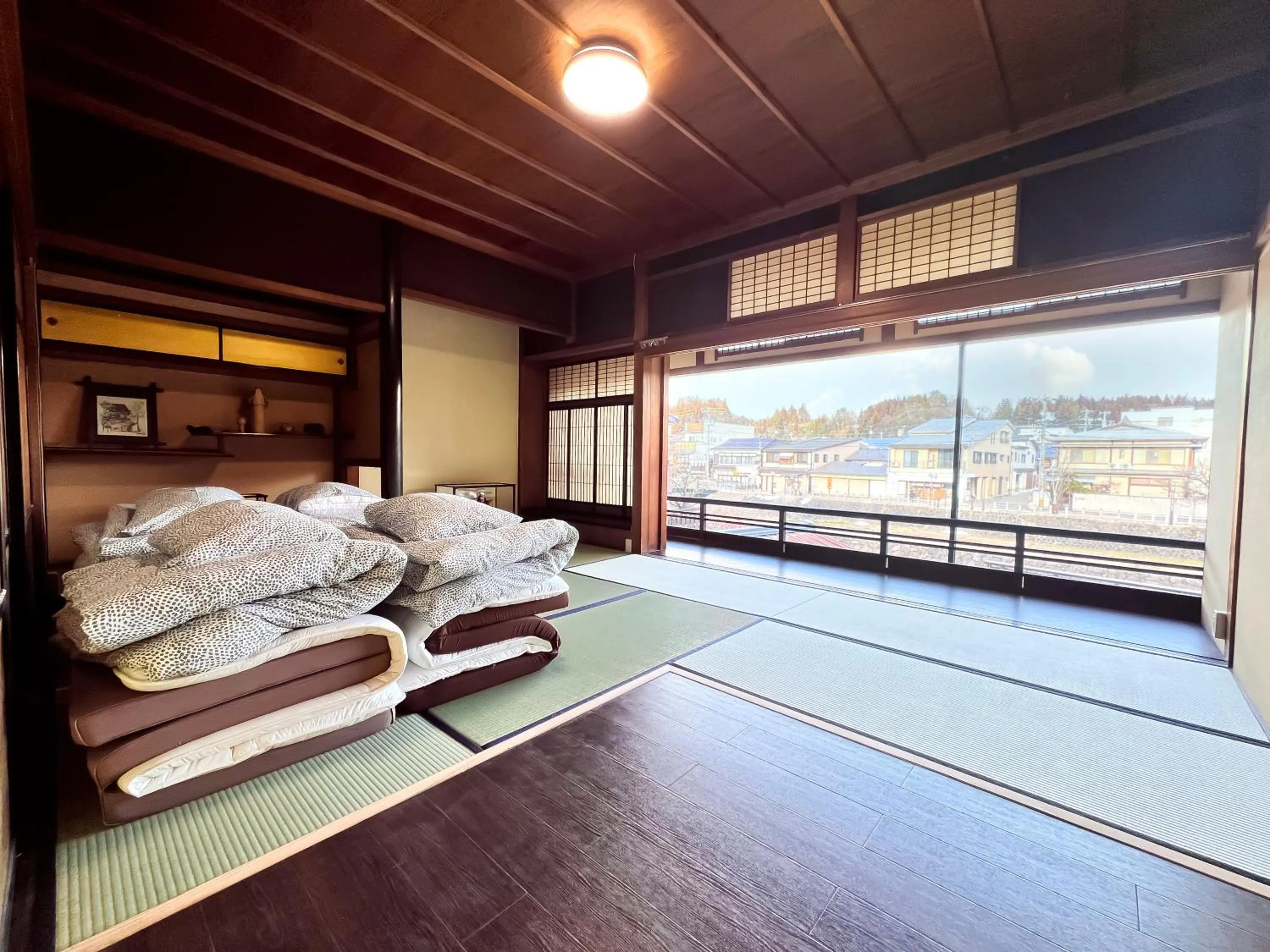View (from property/room), Bed in Hostel Miyagawa by Murasaki