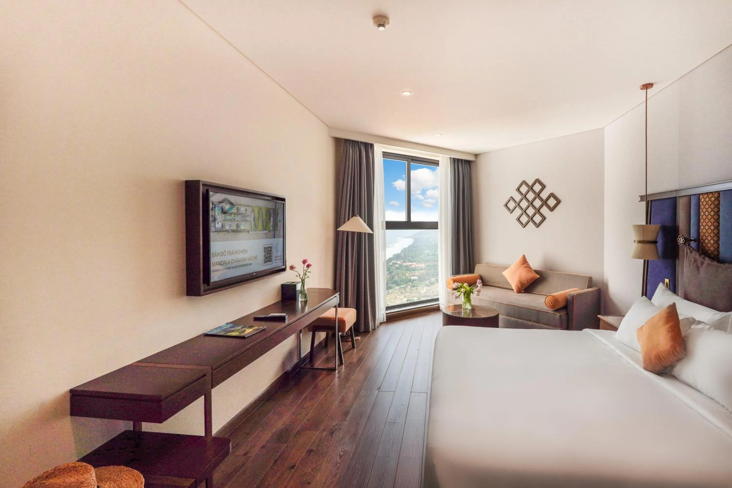 Photo of the whole room, Bed in Mandala Apartment & Resort Chambay, Mui Ne - By B4B & S3